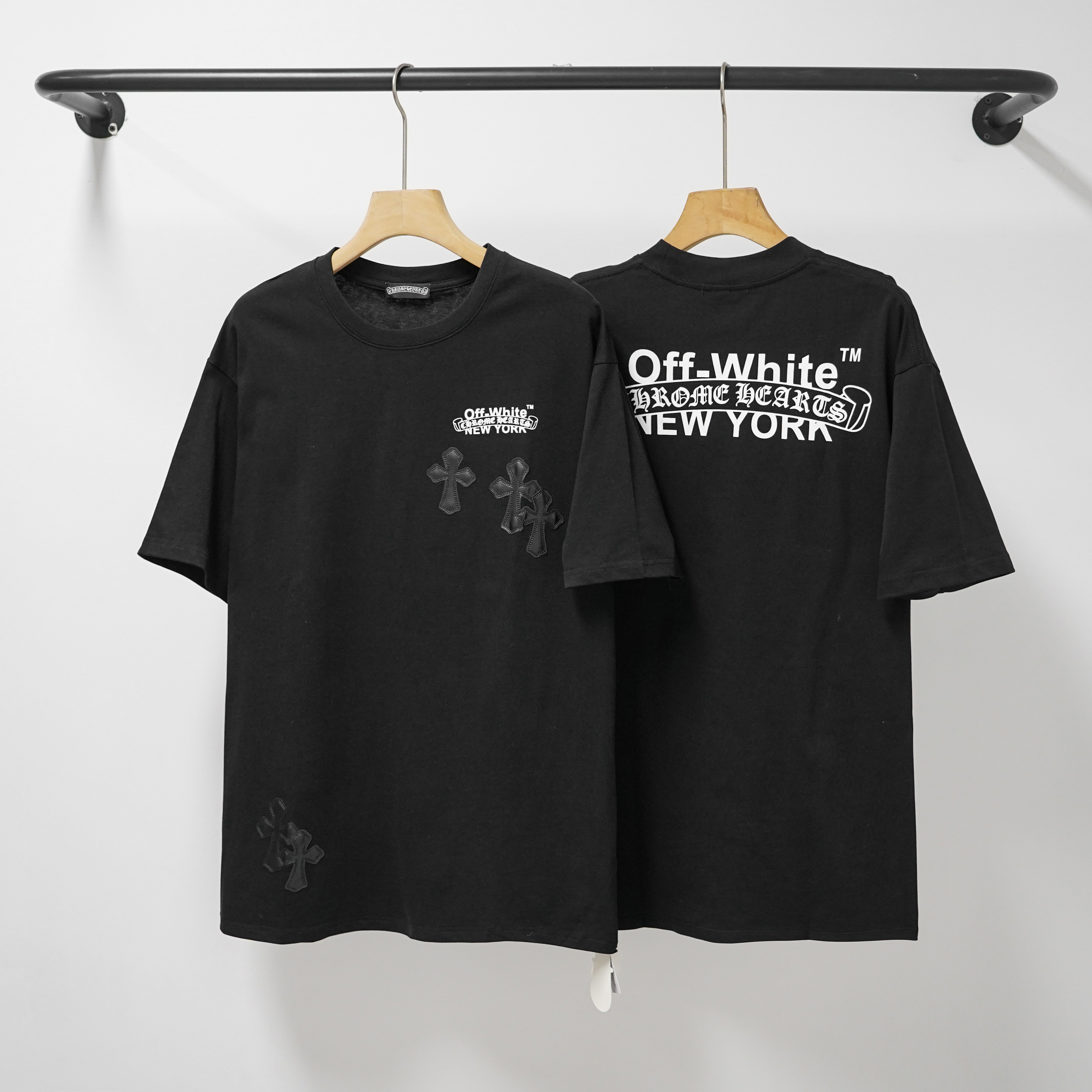 Chrome Hearts T-Shirt 2011 Black White P130
