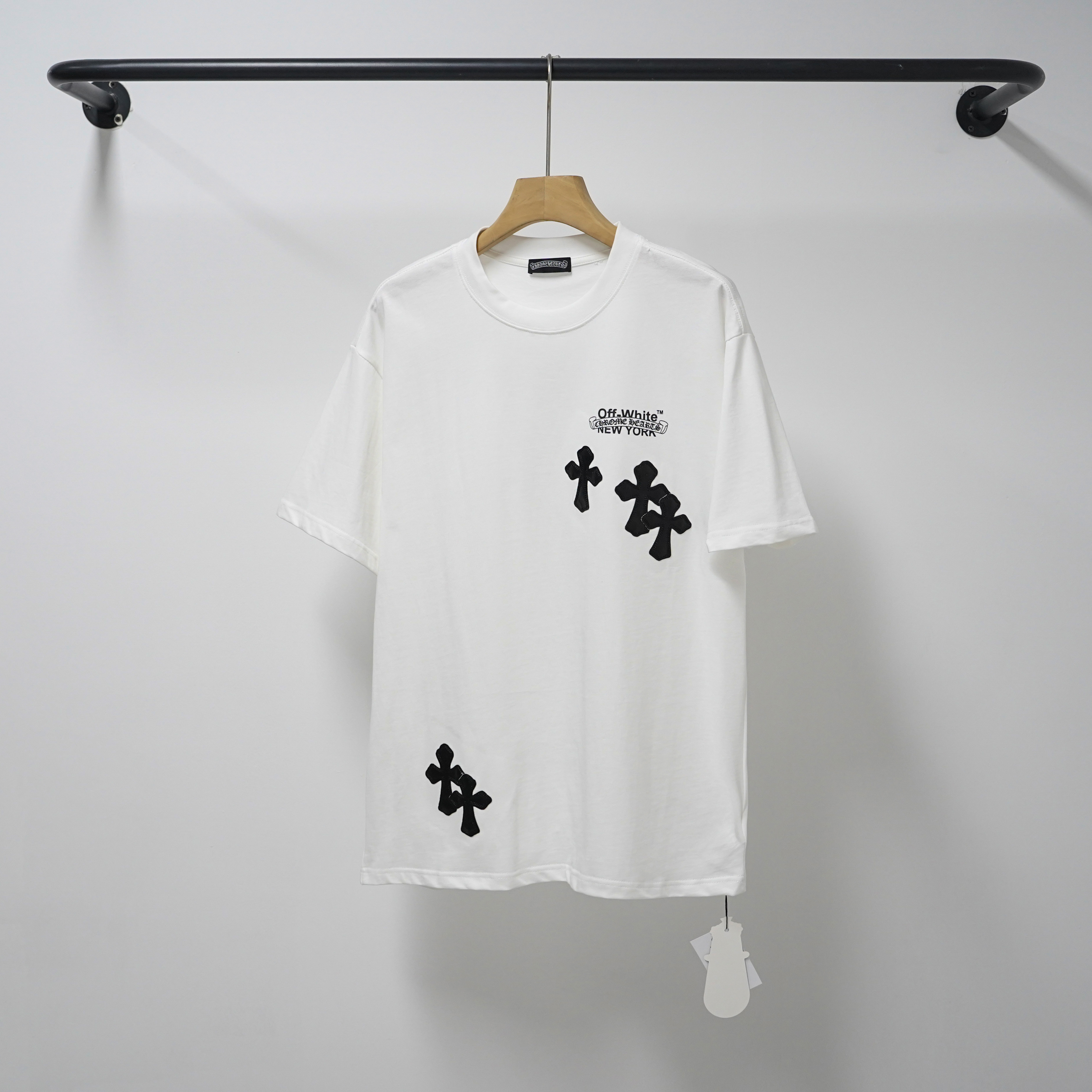 Chrome Hearts T-Shirt 2011 Black White P130