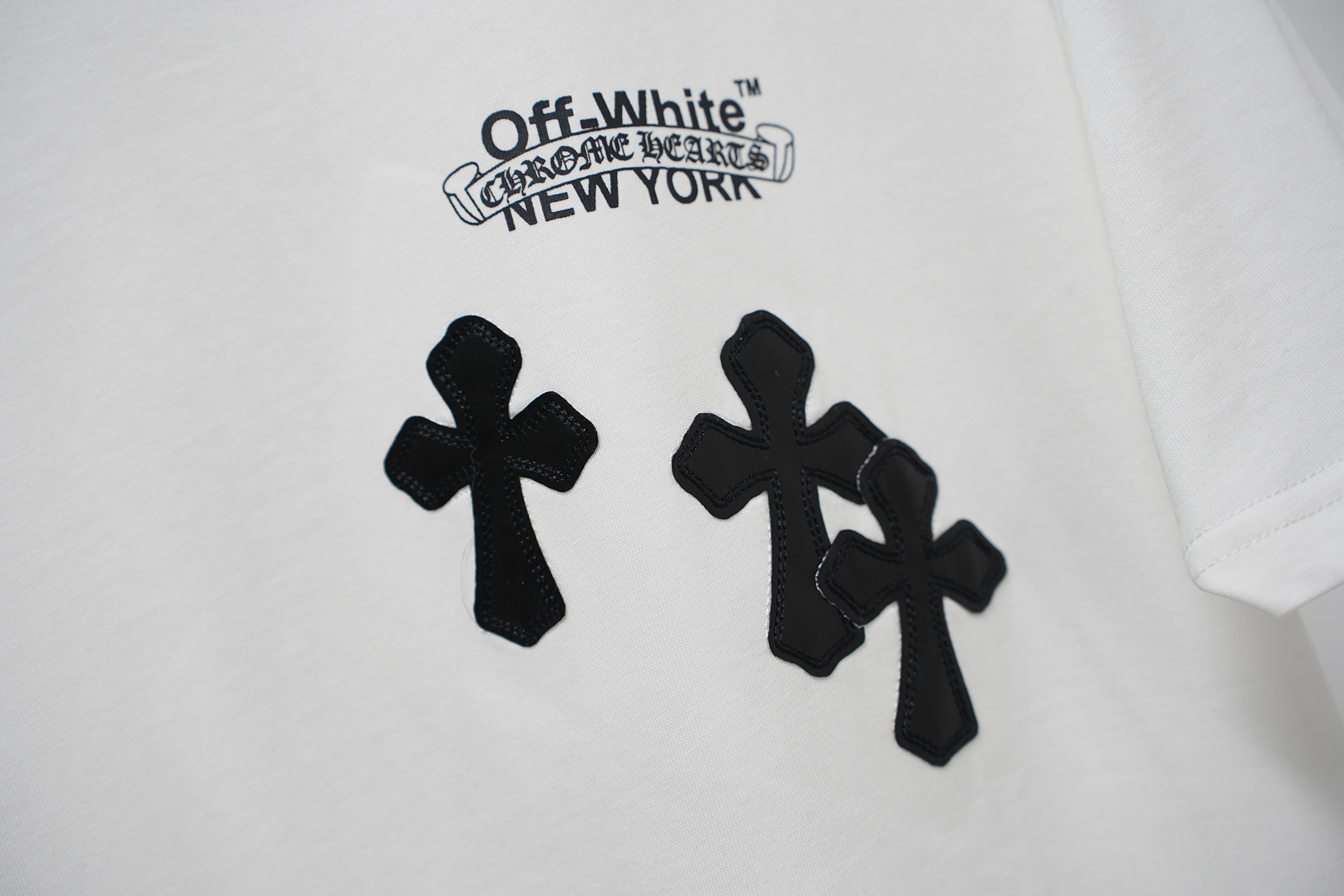 Chrome Hearts T-Shirt 2011 Black White P130