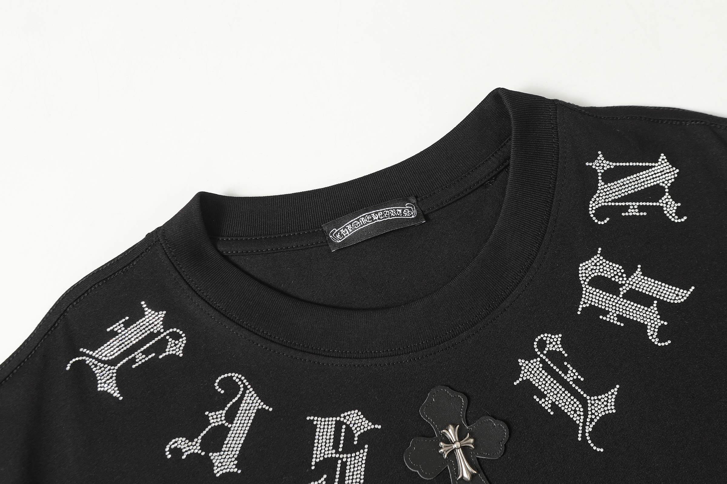 Chrome Hearts T-Shirt 2012 Black White P130