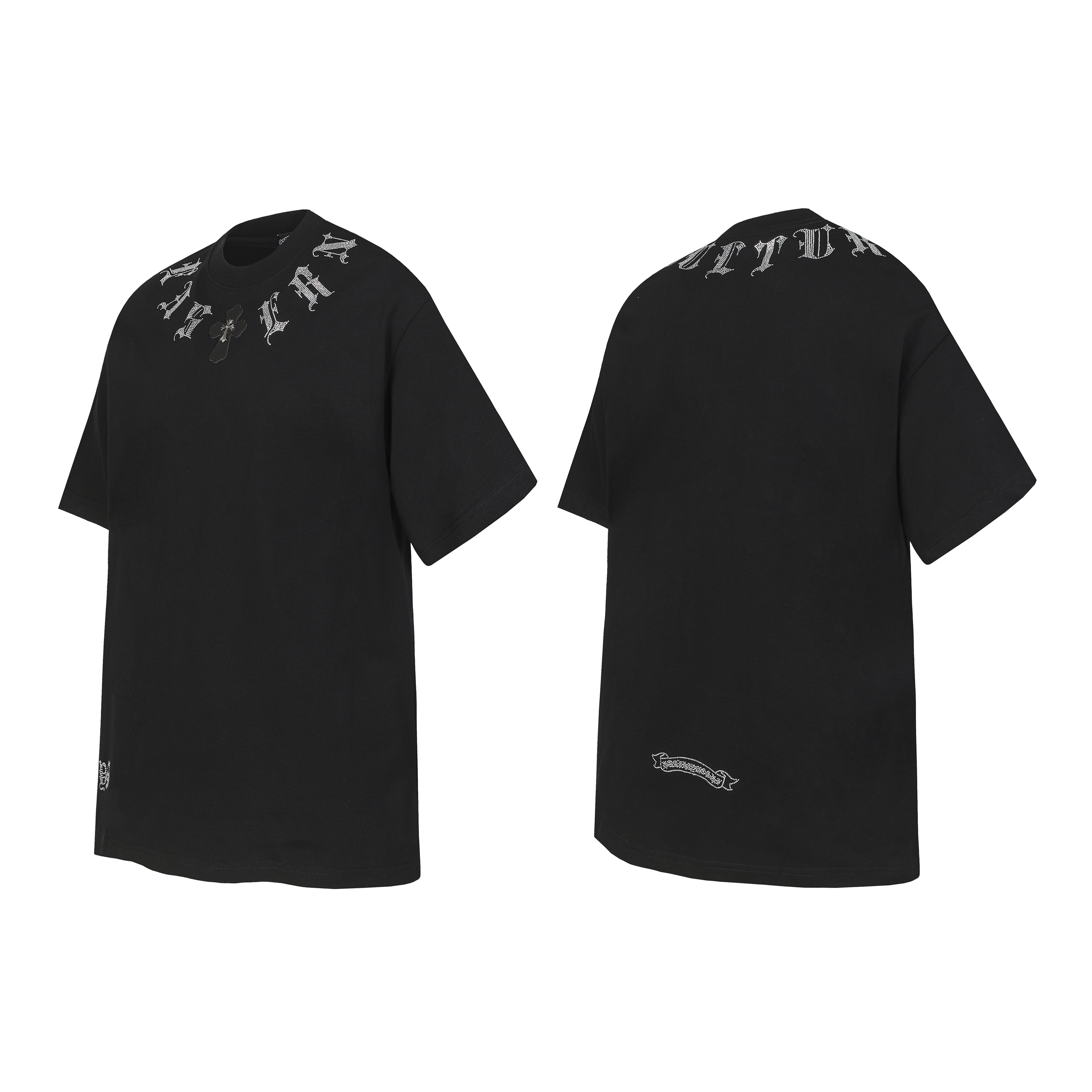 Chrome Hearts T-Shirt 2012 Black White P130