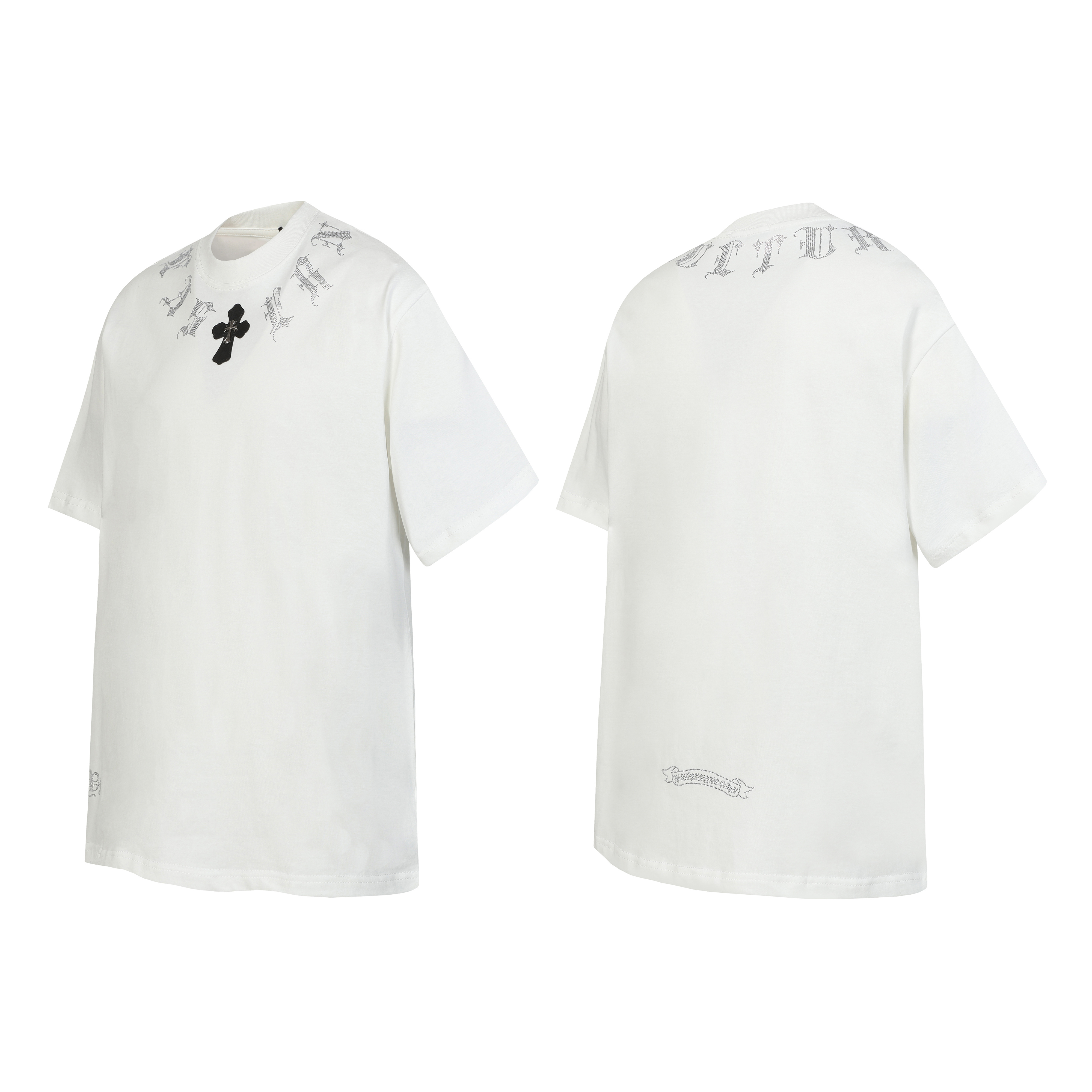 Chrome Hearts T-Shirt 2012 Black White P130