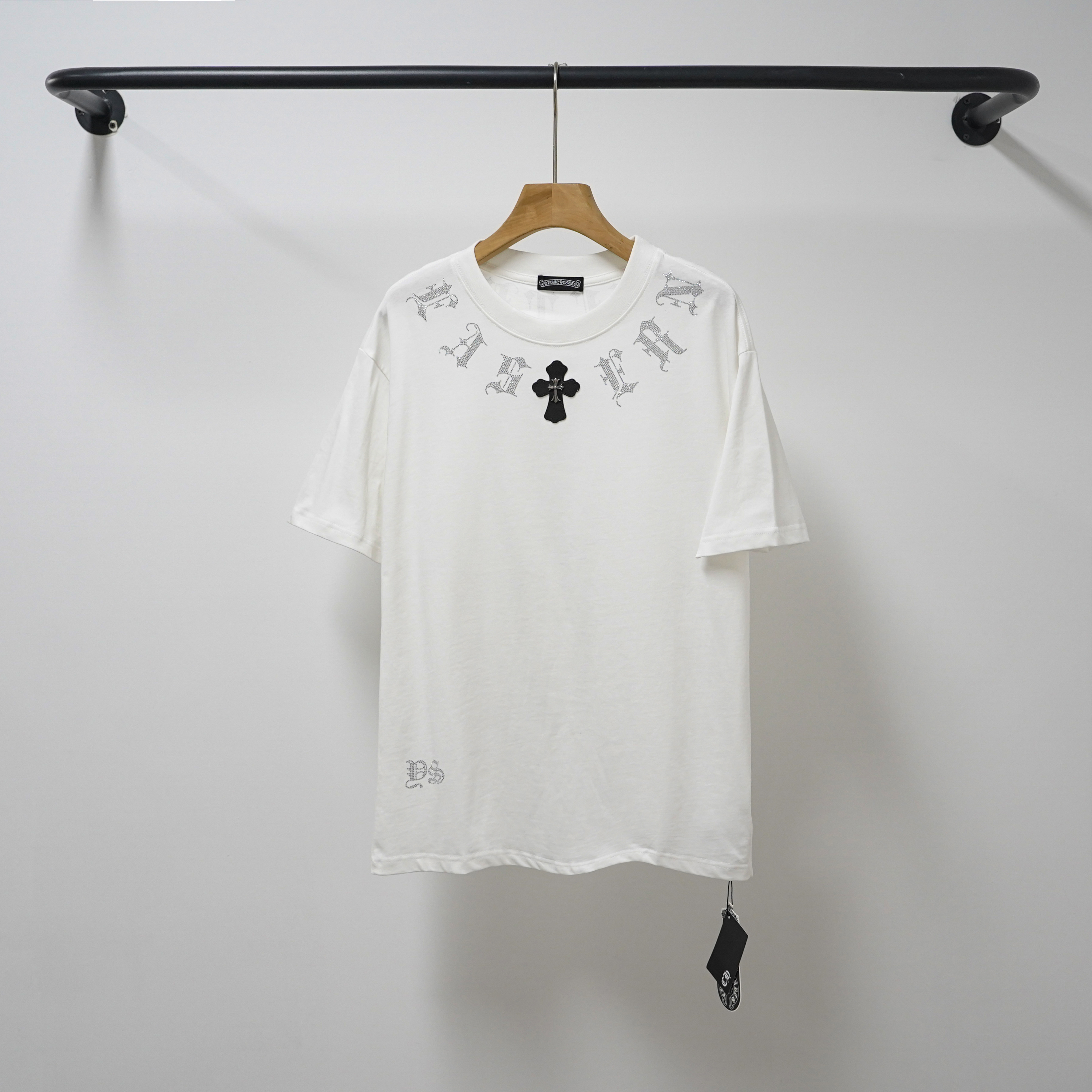 Chrome Hearts T-Shirt 2012 Black White P130