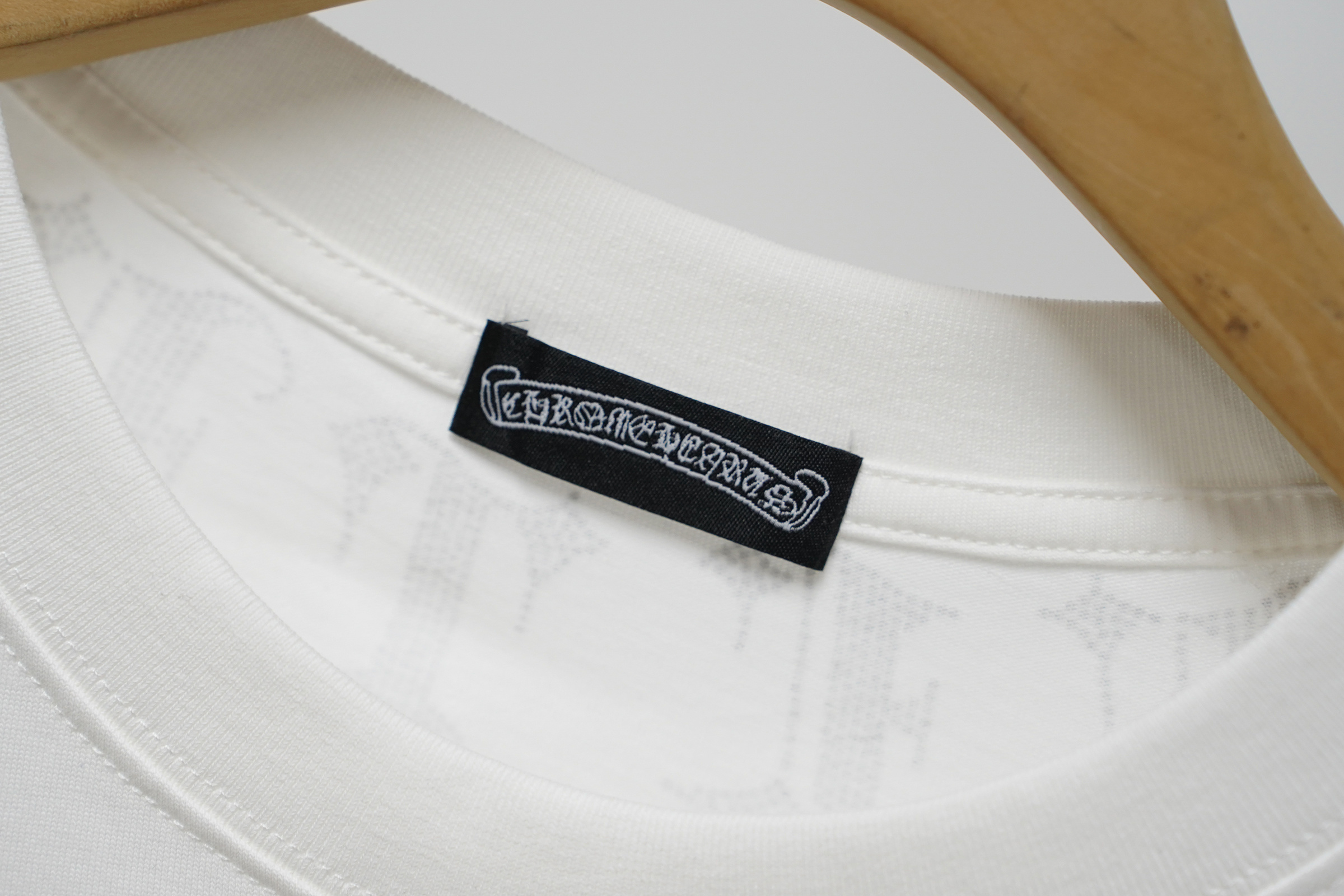 Chrome Hearts T-Shirt 2012 Black White P130
