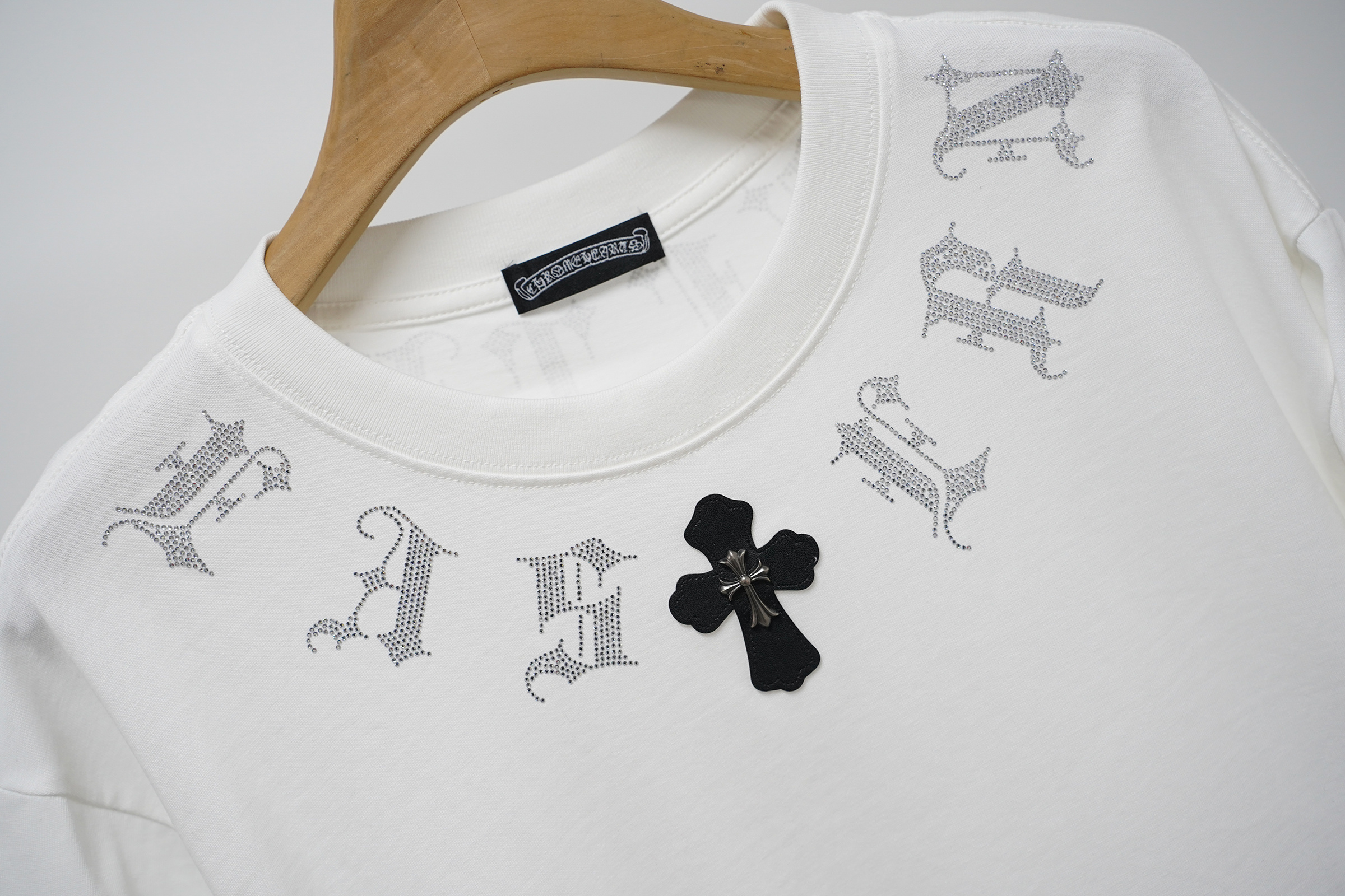 Chrome Hearts T-Shirt 2012 Black White P130