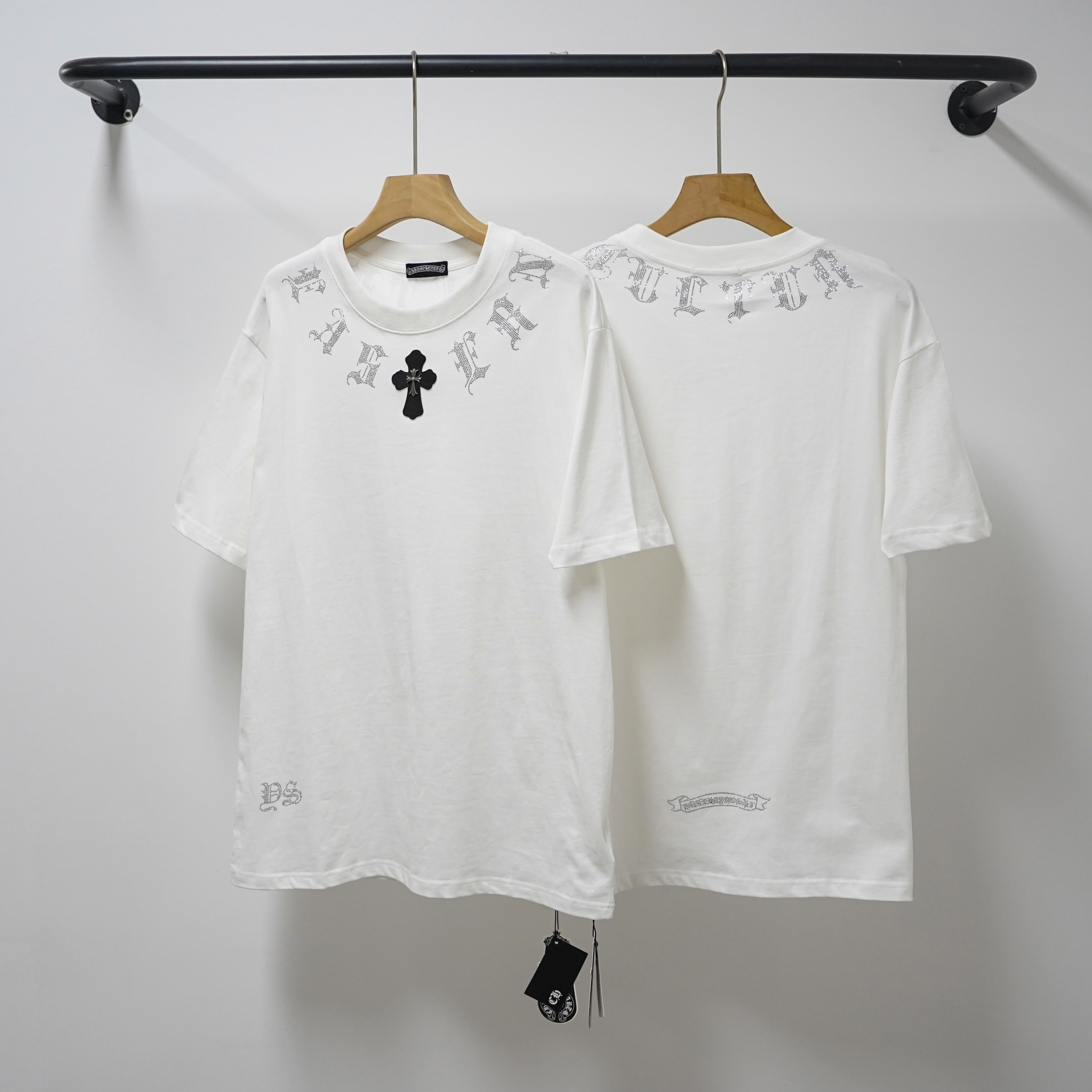 Chrome Hearts T-Shirt 2012 Black White P130