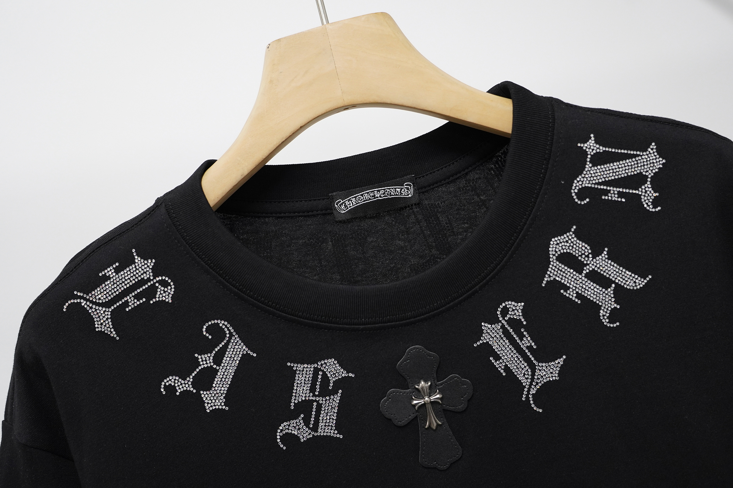 Chrome Hearts T-Shirt 2012 Black White P130