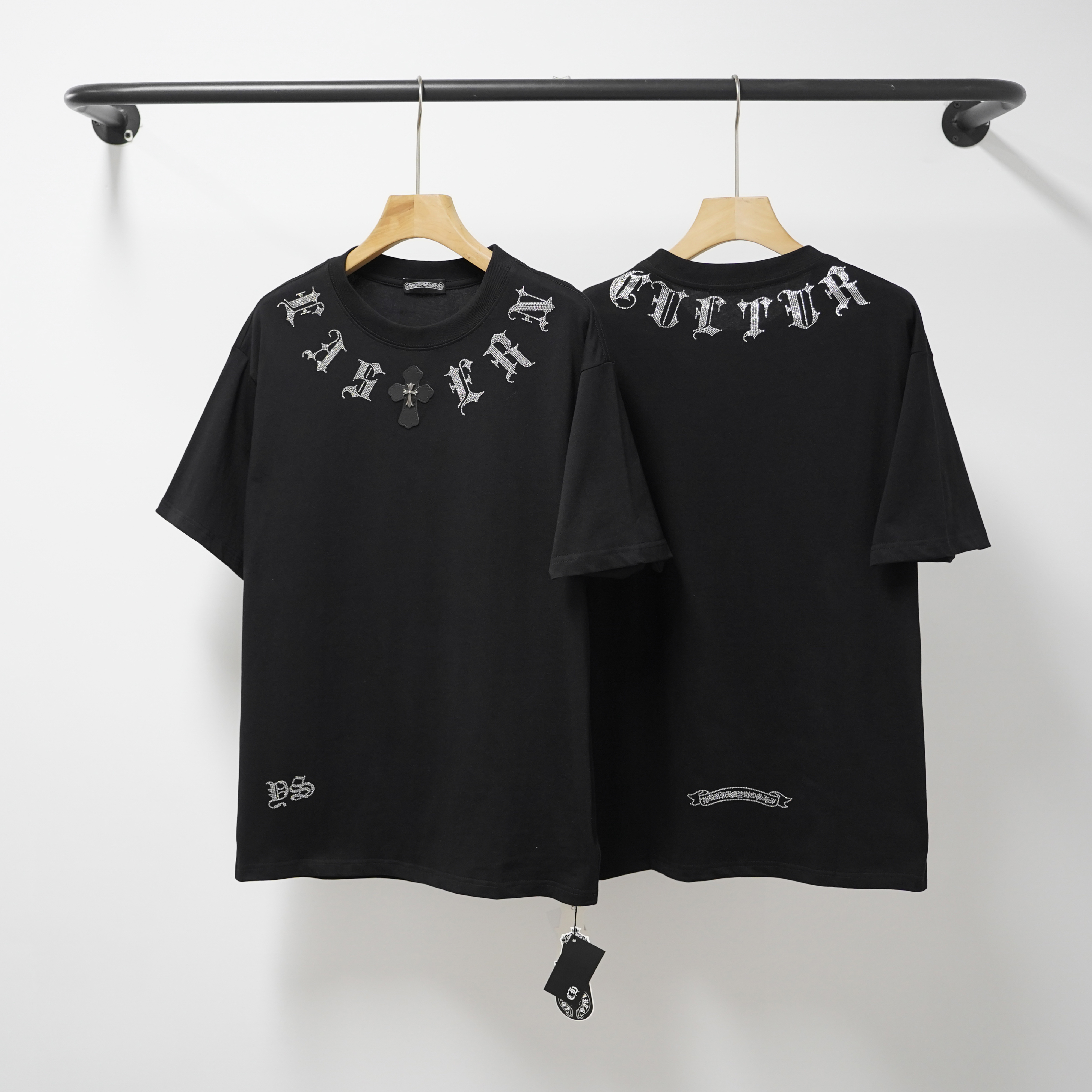 Chrome Hearts T-Shirt 2012 Black White P130