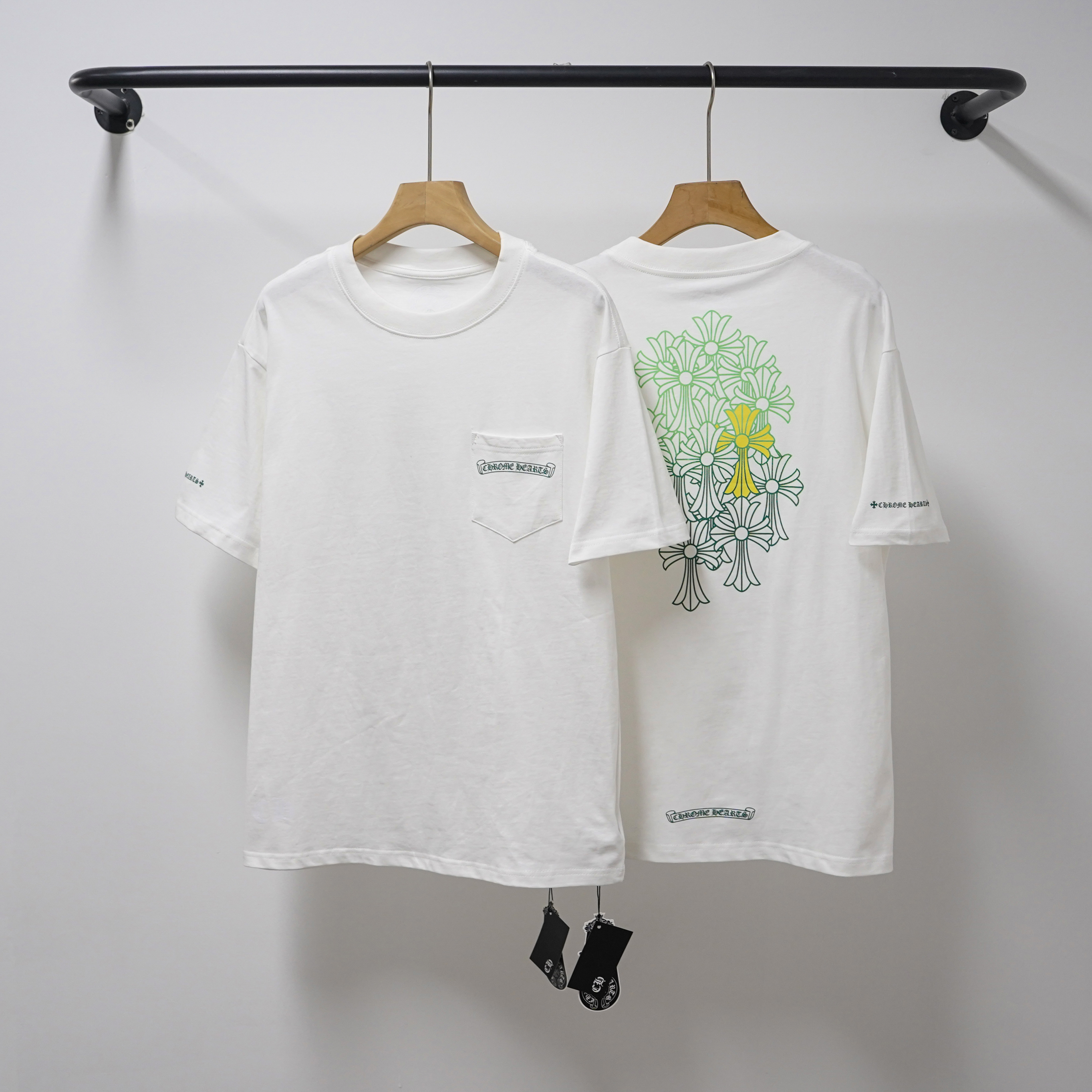 Chrome Hearts T-Shirt 2014 Black White P130