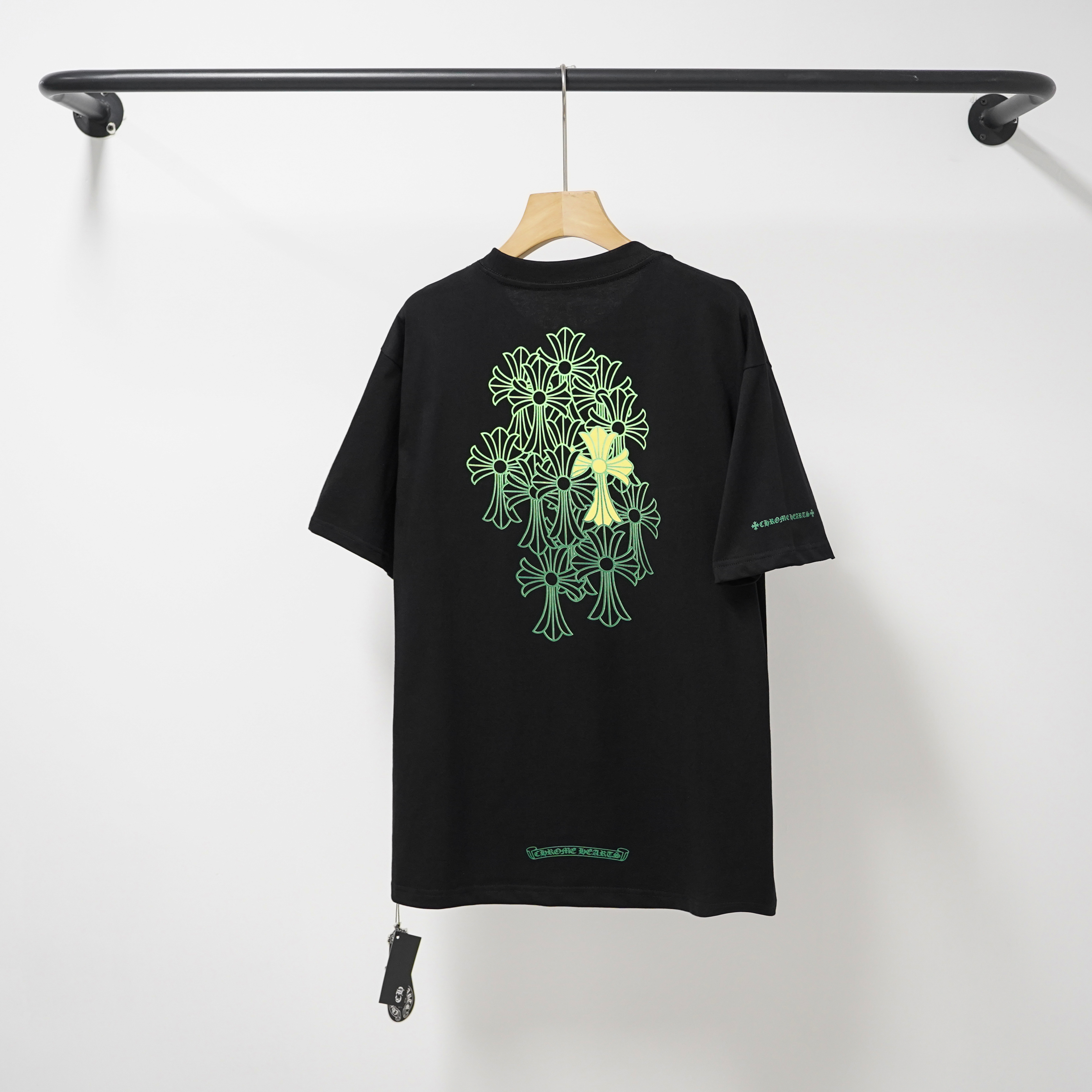 Chrome Hearts T-Shirt 2014 Black White P130