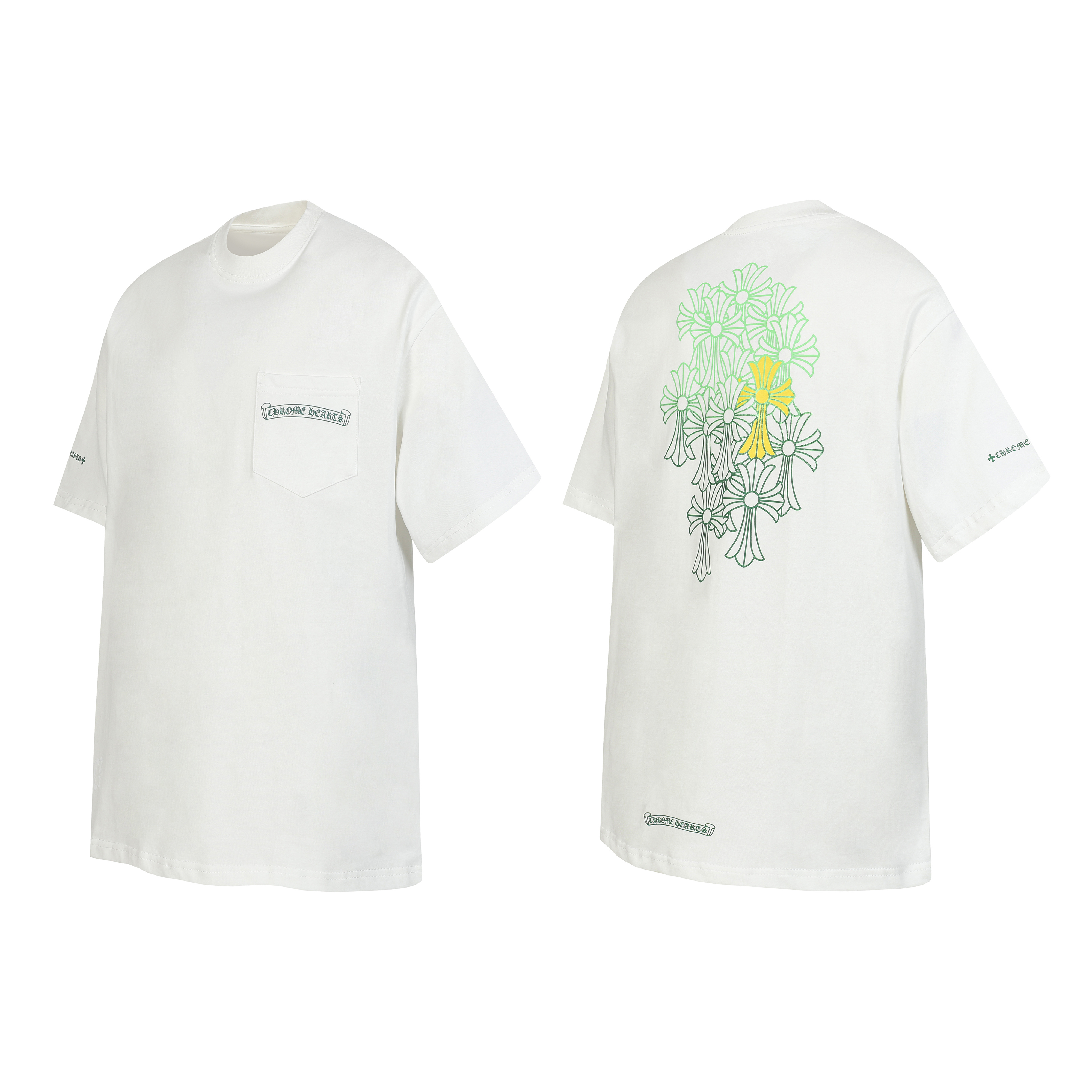 Chrome Hearts T-Shirt 2014 Black White P130