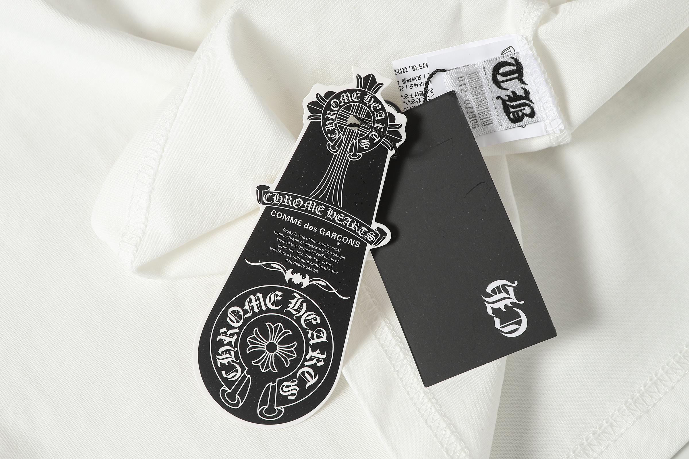 Chrome Hearts T-Shirt 2017 Black White P130