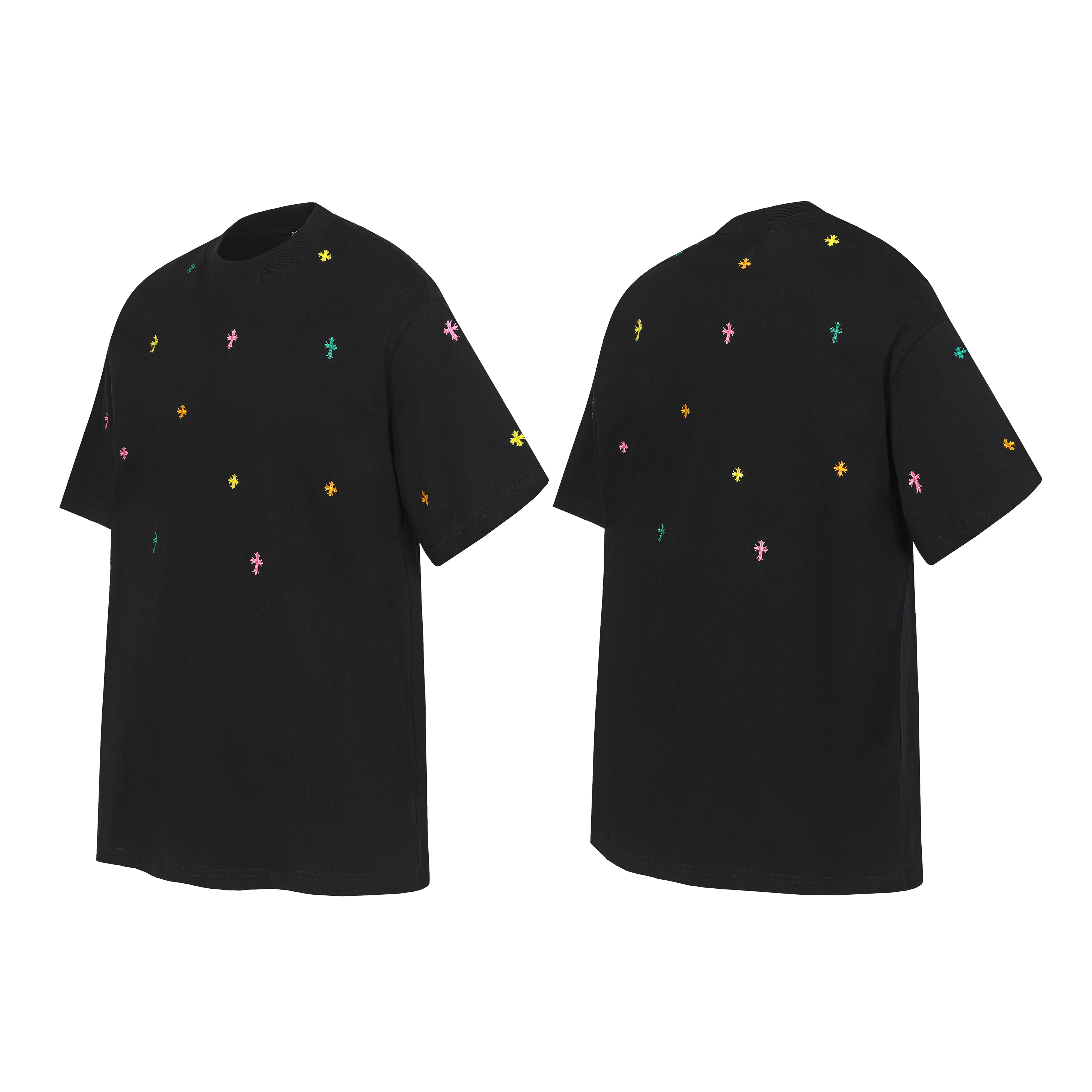 Chrome Hearts T-Shirt 2017 Black White P130