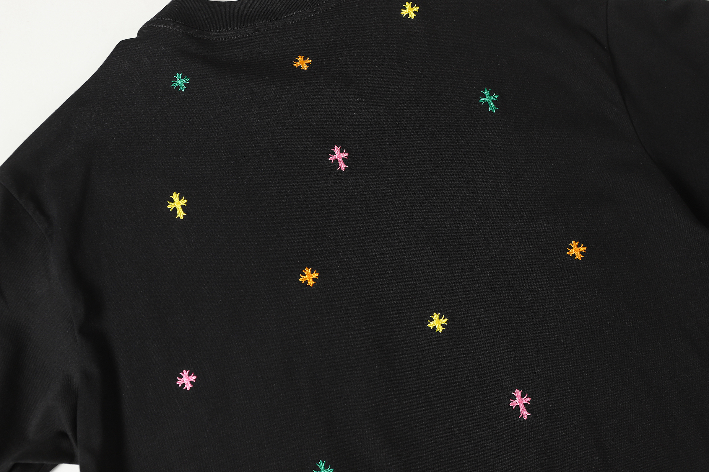 Chrome Hearts T-Shirt 2017 Black White P130