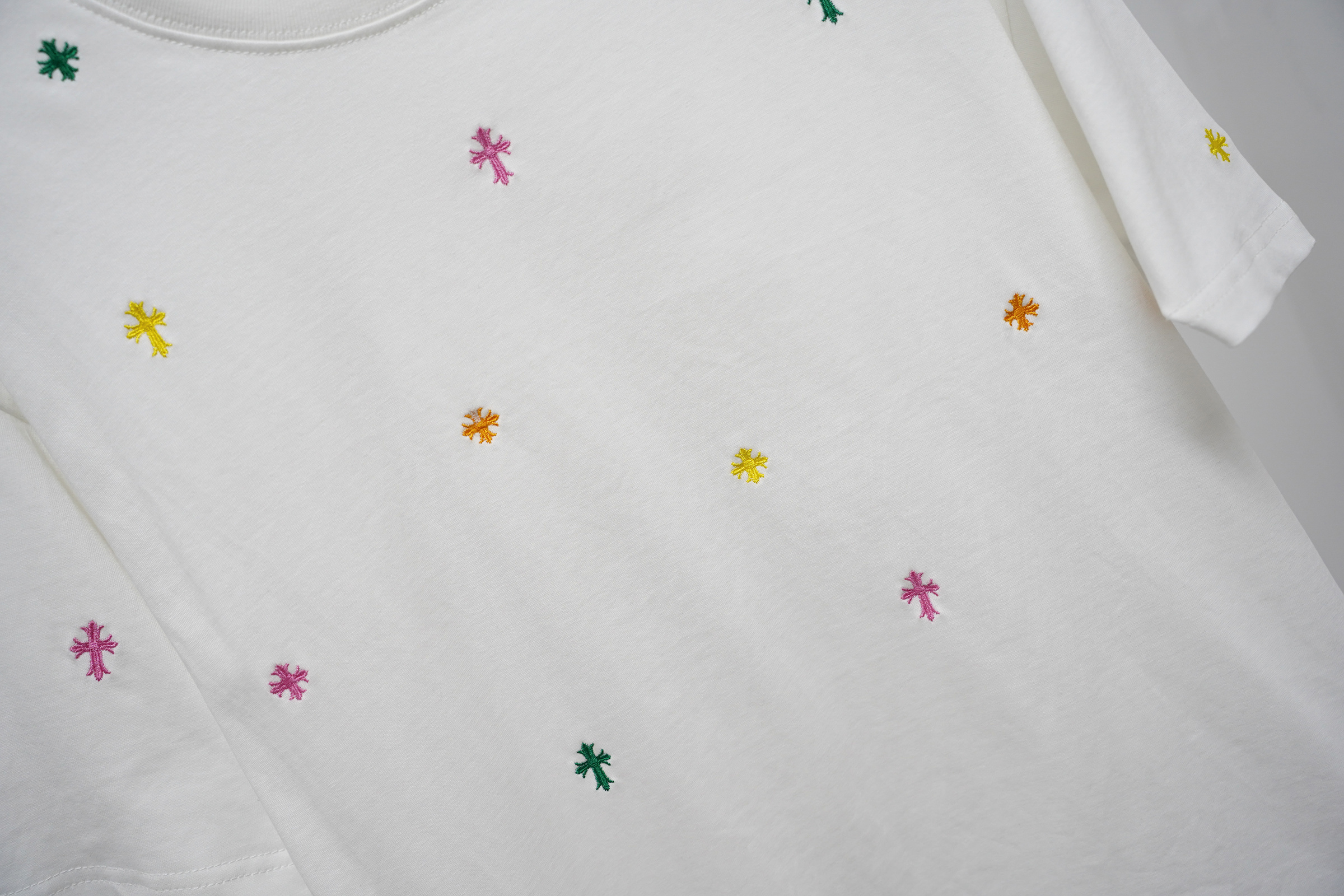 Chrome Hearts T-Shirt 2017 Black White P130