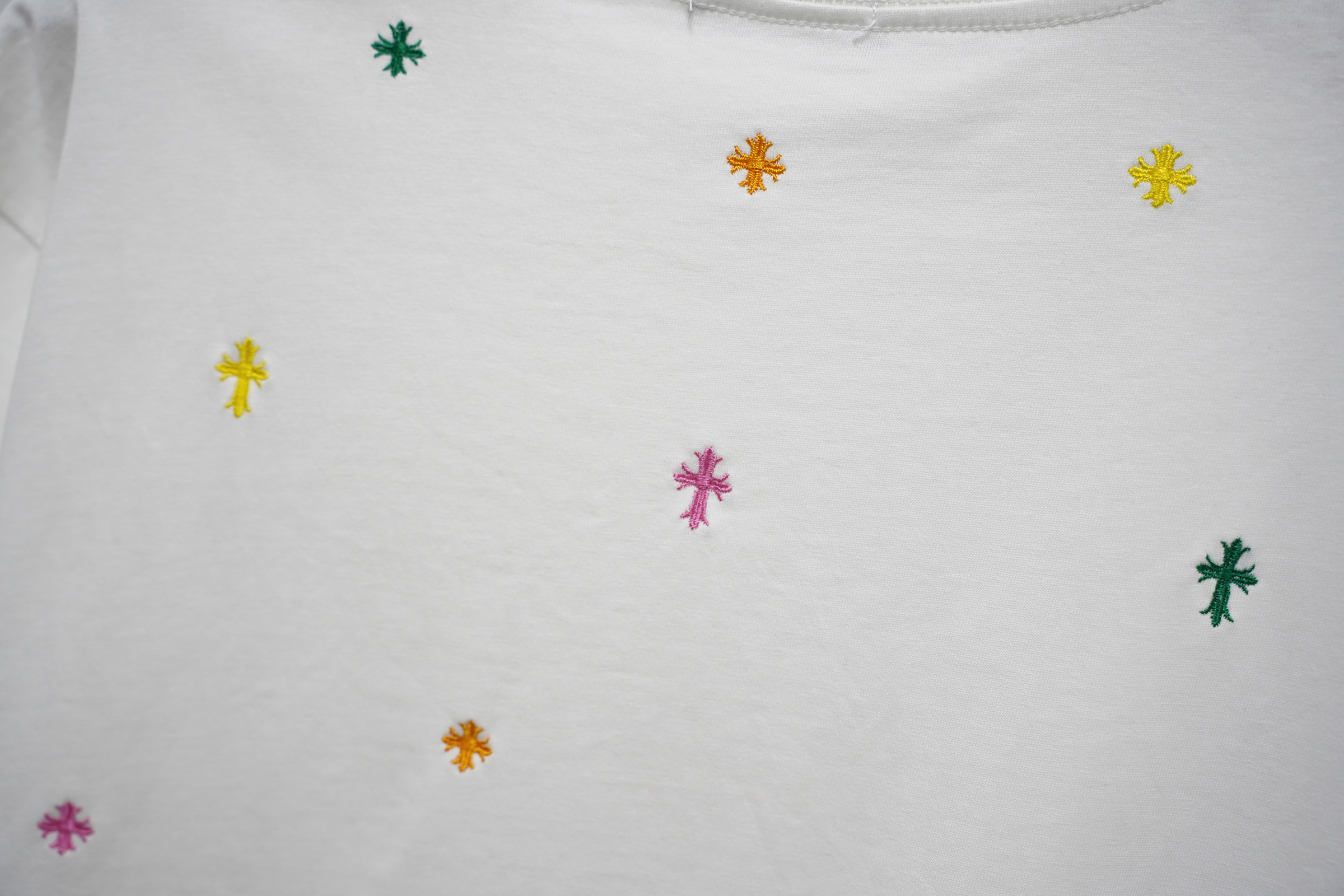 Chrome Hearts T-Shirt 2017 Black White P130