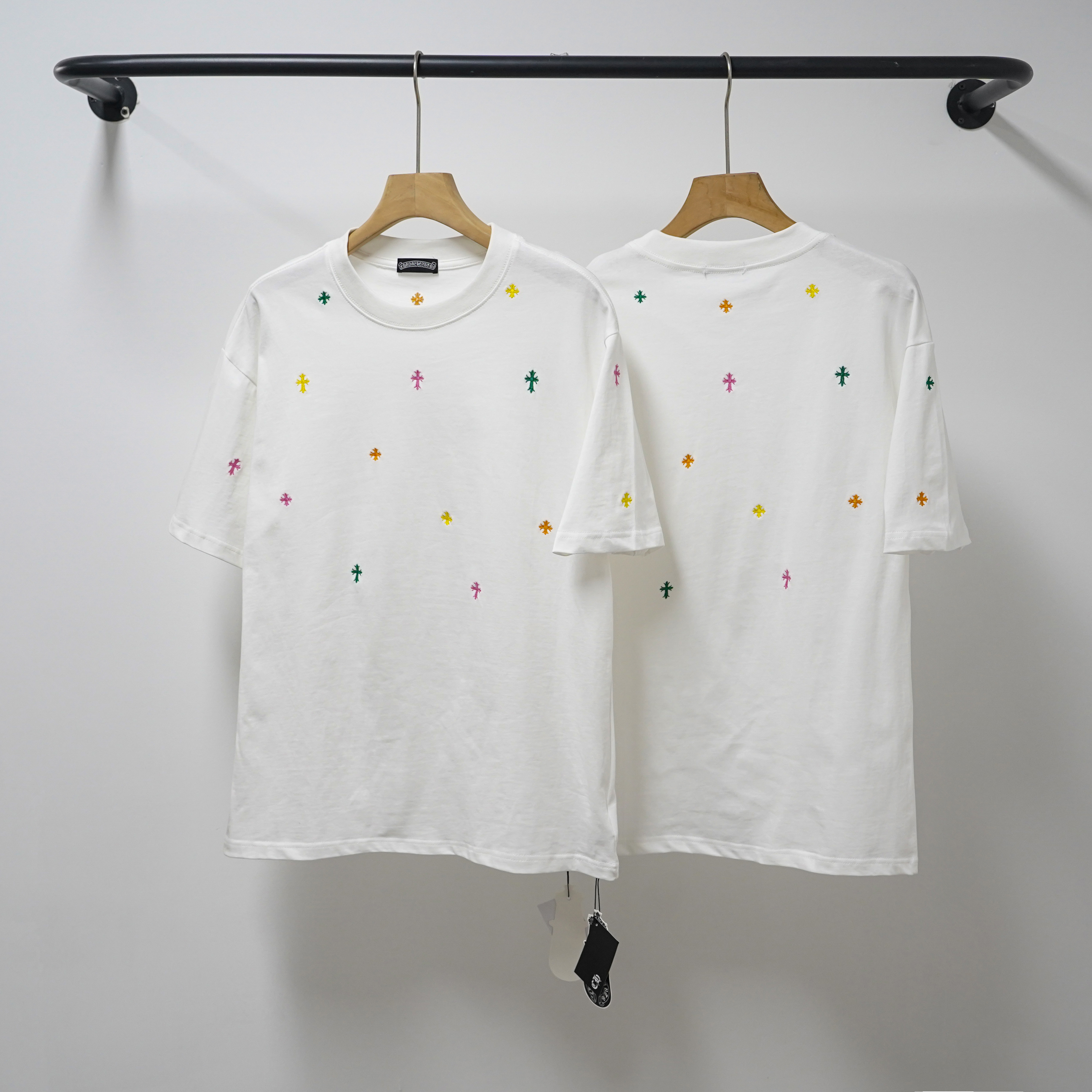 Chrome Hearts T-Shirt 2017 Black White P130