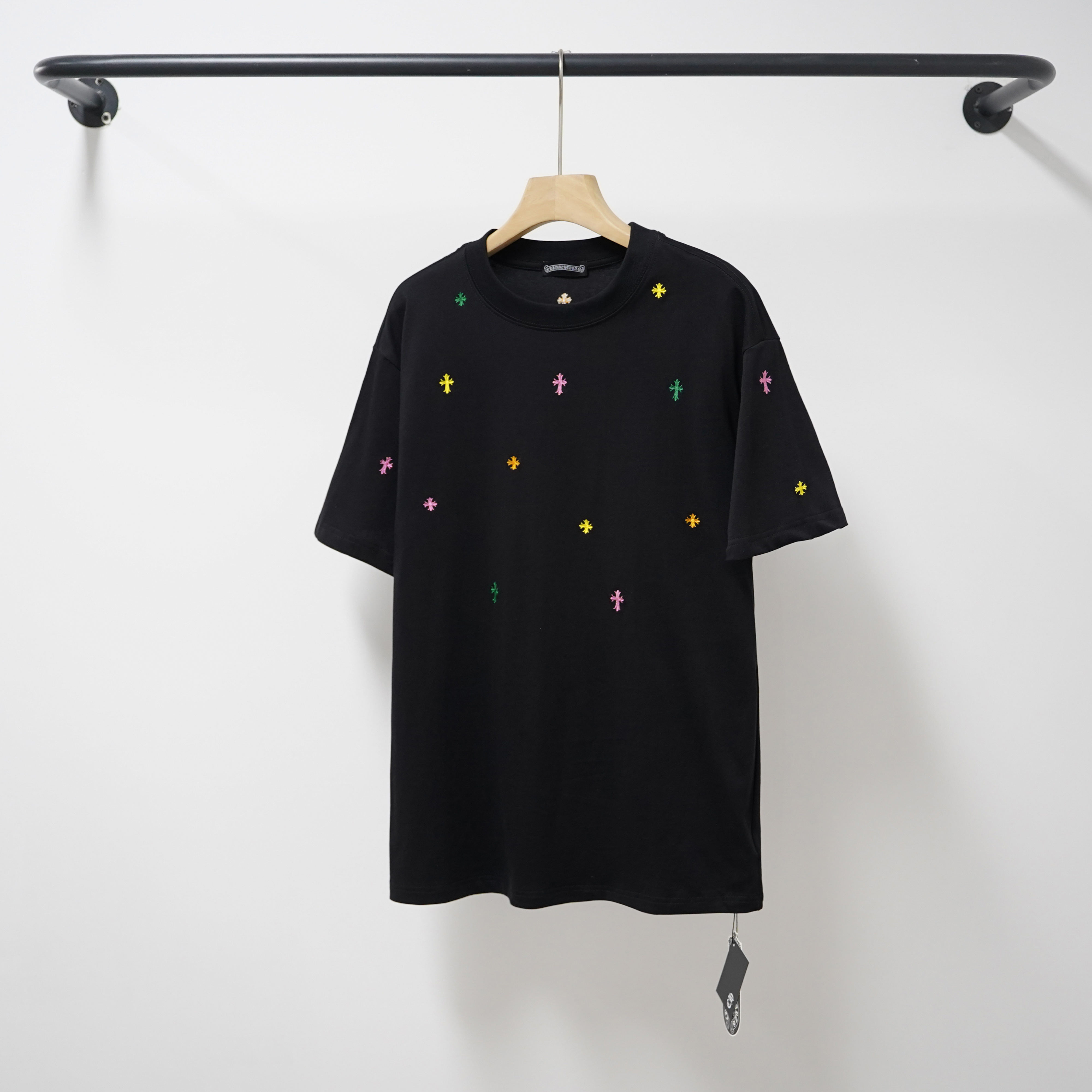Chrome Hearts T-Shirt 2017 Black White P130