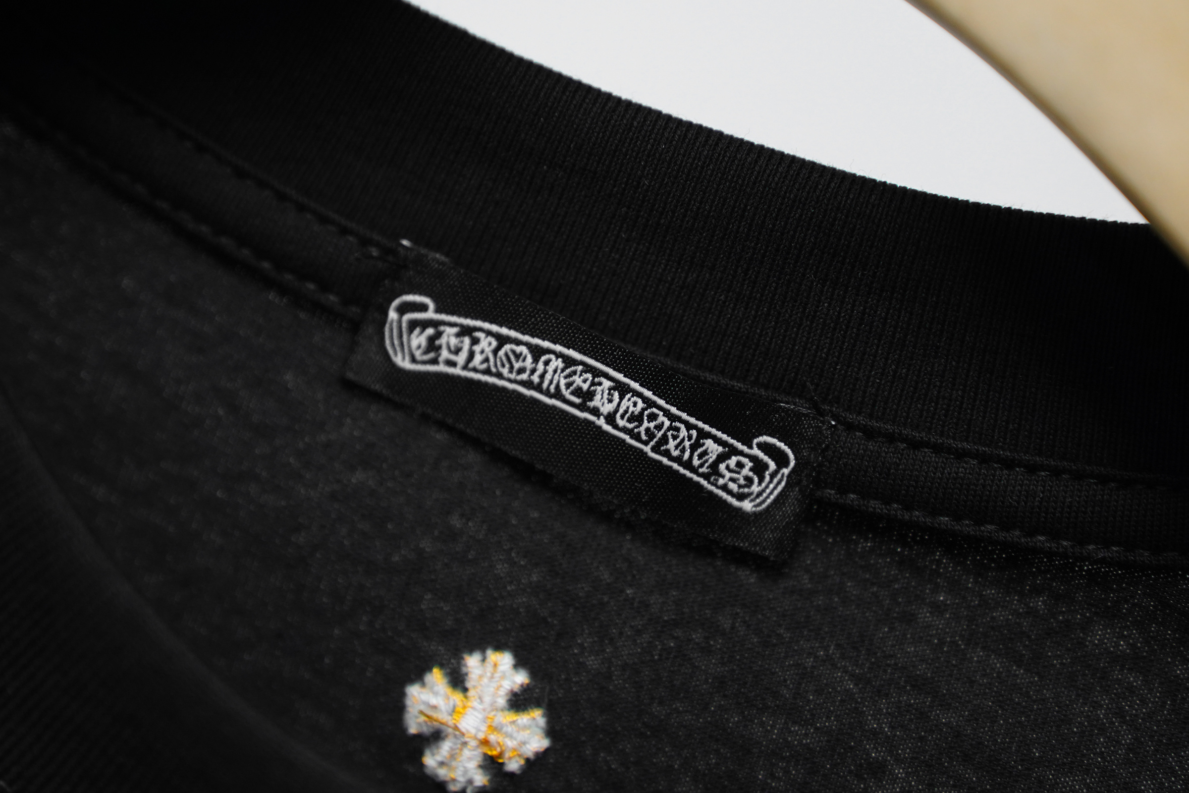 Chrome Hearts T-Shirt 2017 Black White P130