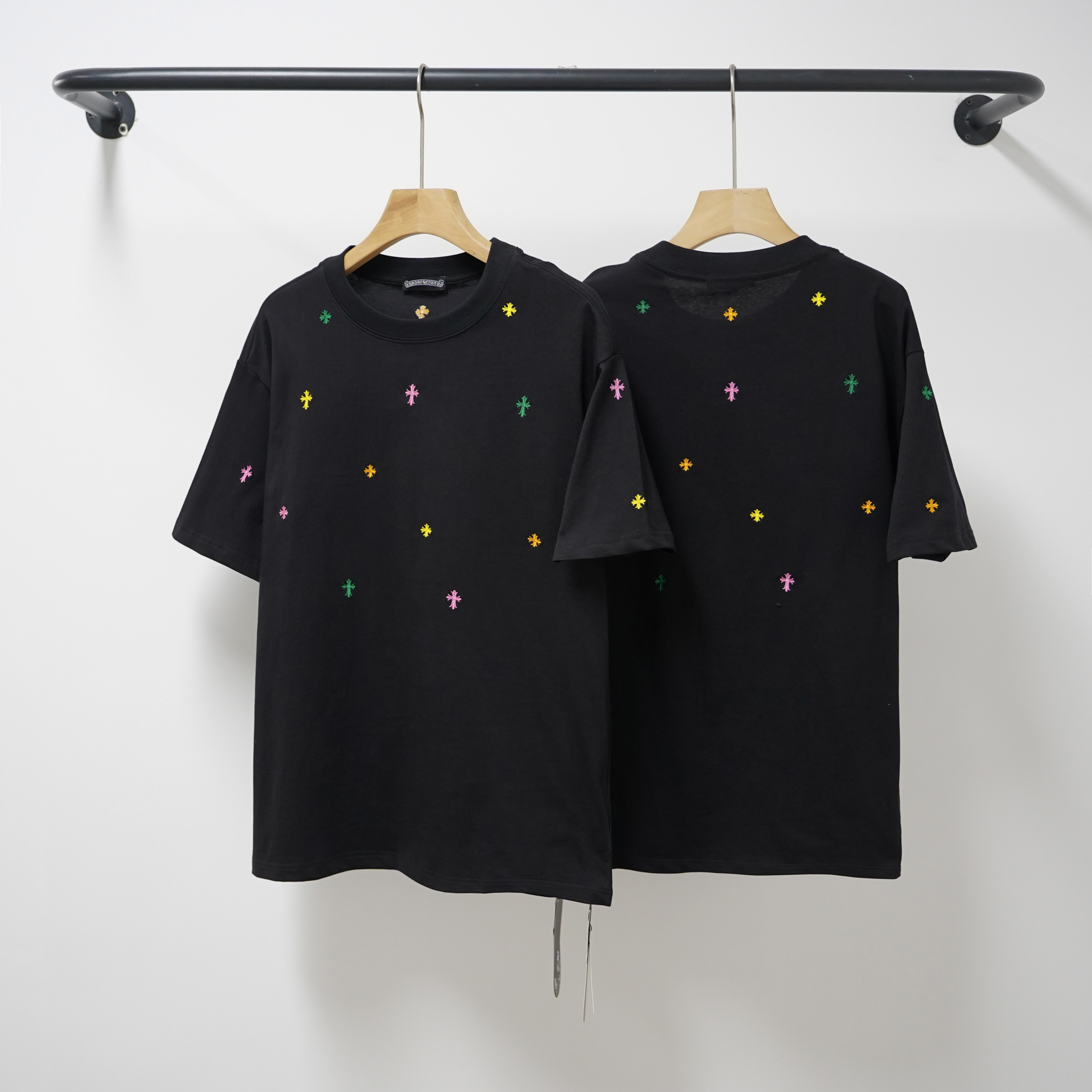 Chrome Hearts T-Shirt 2017 Black White P130
