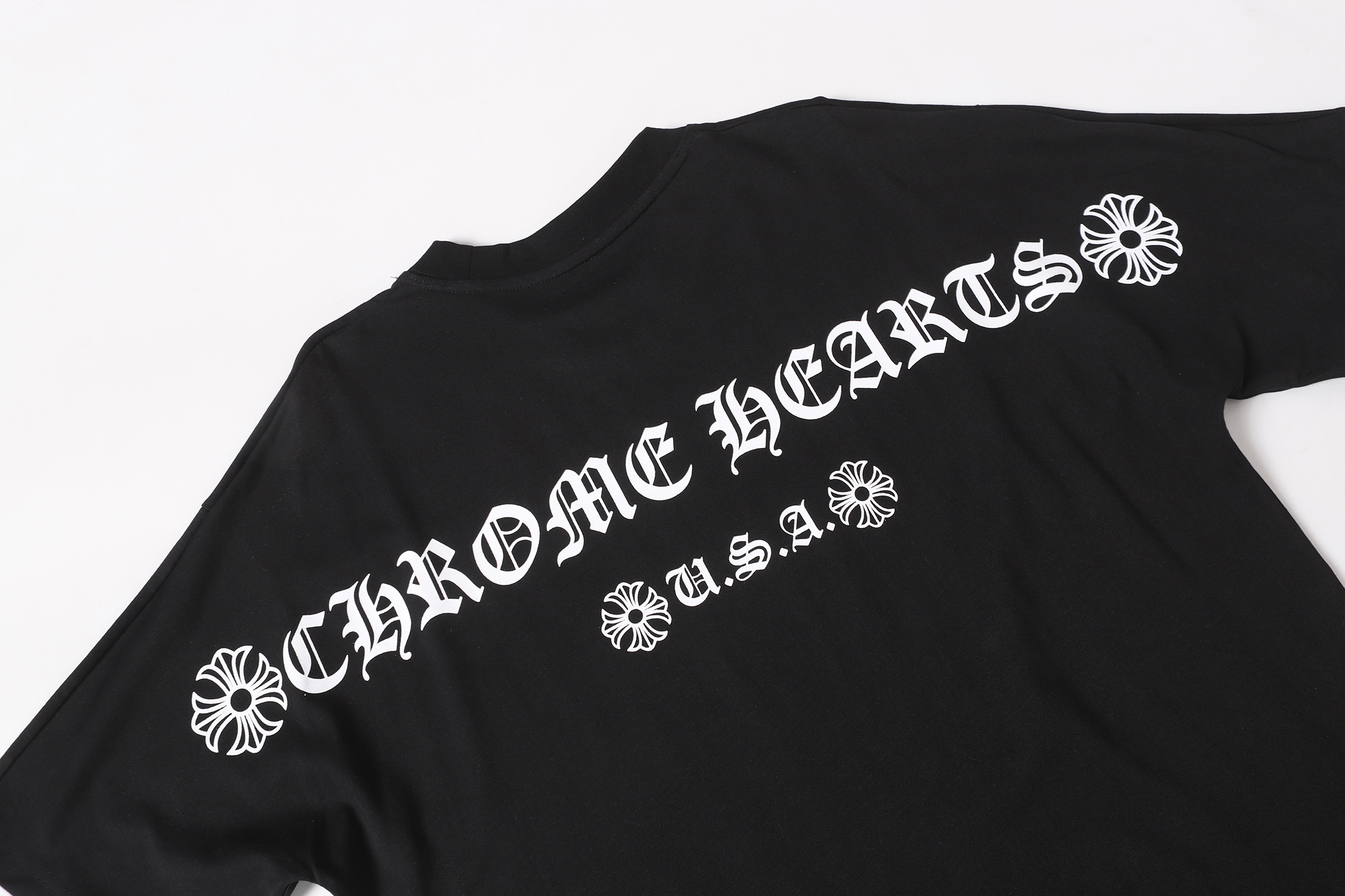 Chrome Hearts T-Shirt 2021 Black White Grey P130