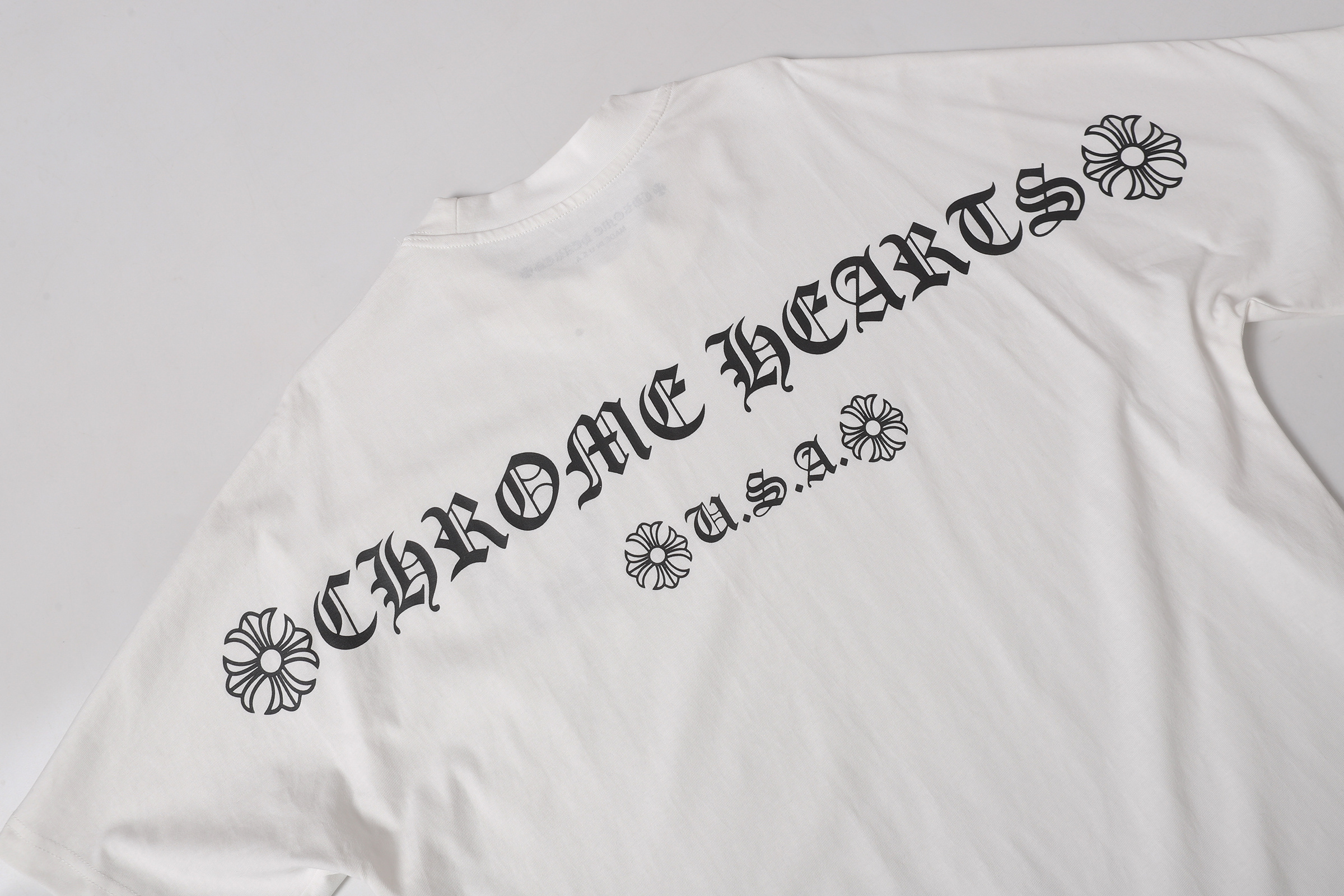 Chrome Hearts T-Shirt 2021 Black White Grey P130