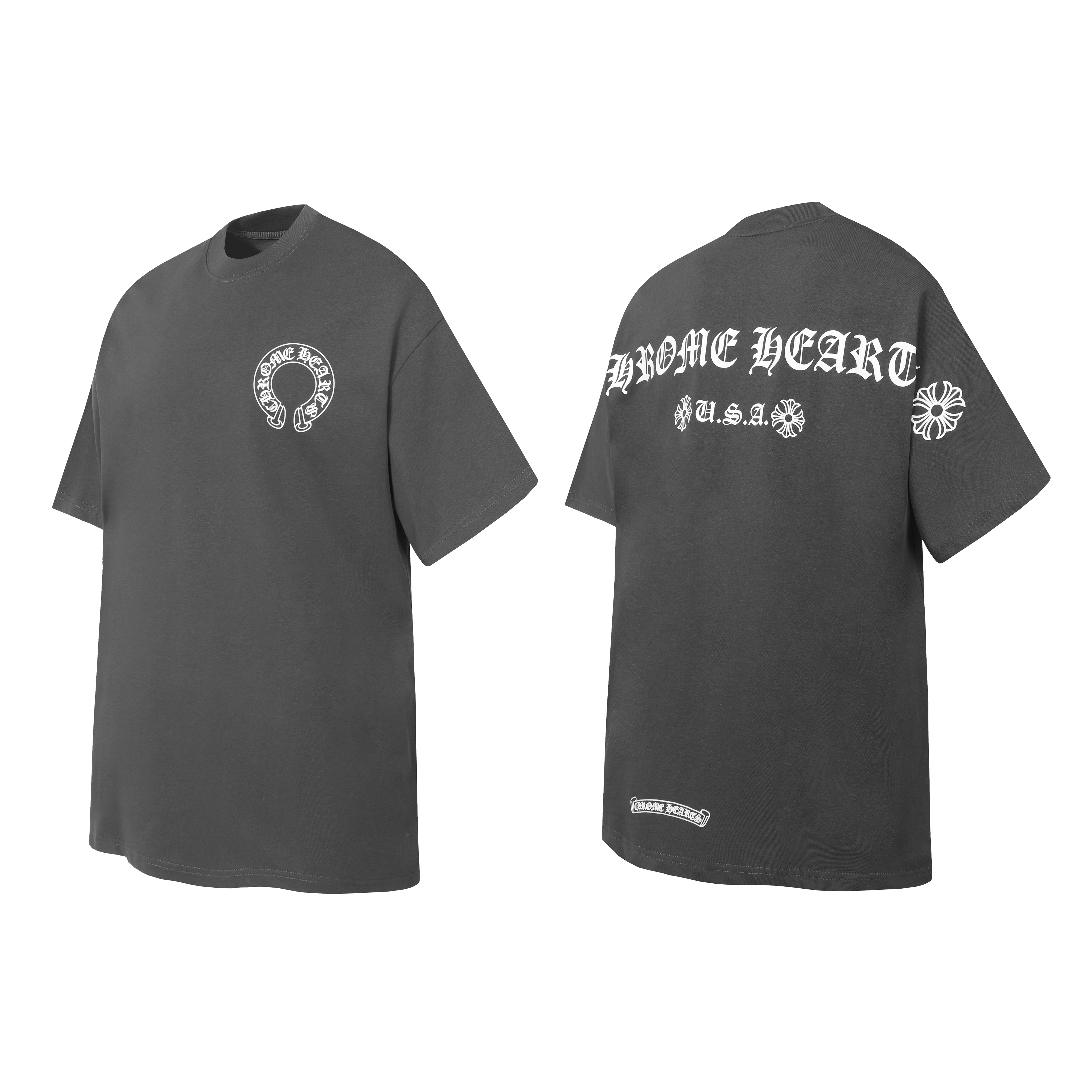 Chrome Hearts T-Shirt 2021 Black White Grey P130
