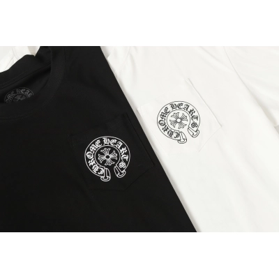 Chrome Hearts T-Shirt 2113 Black White P130 02