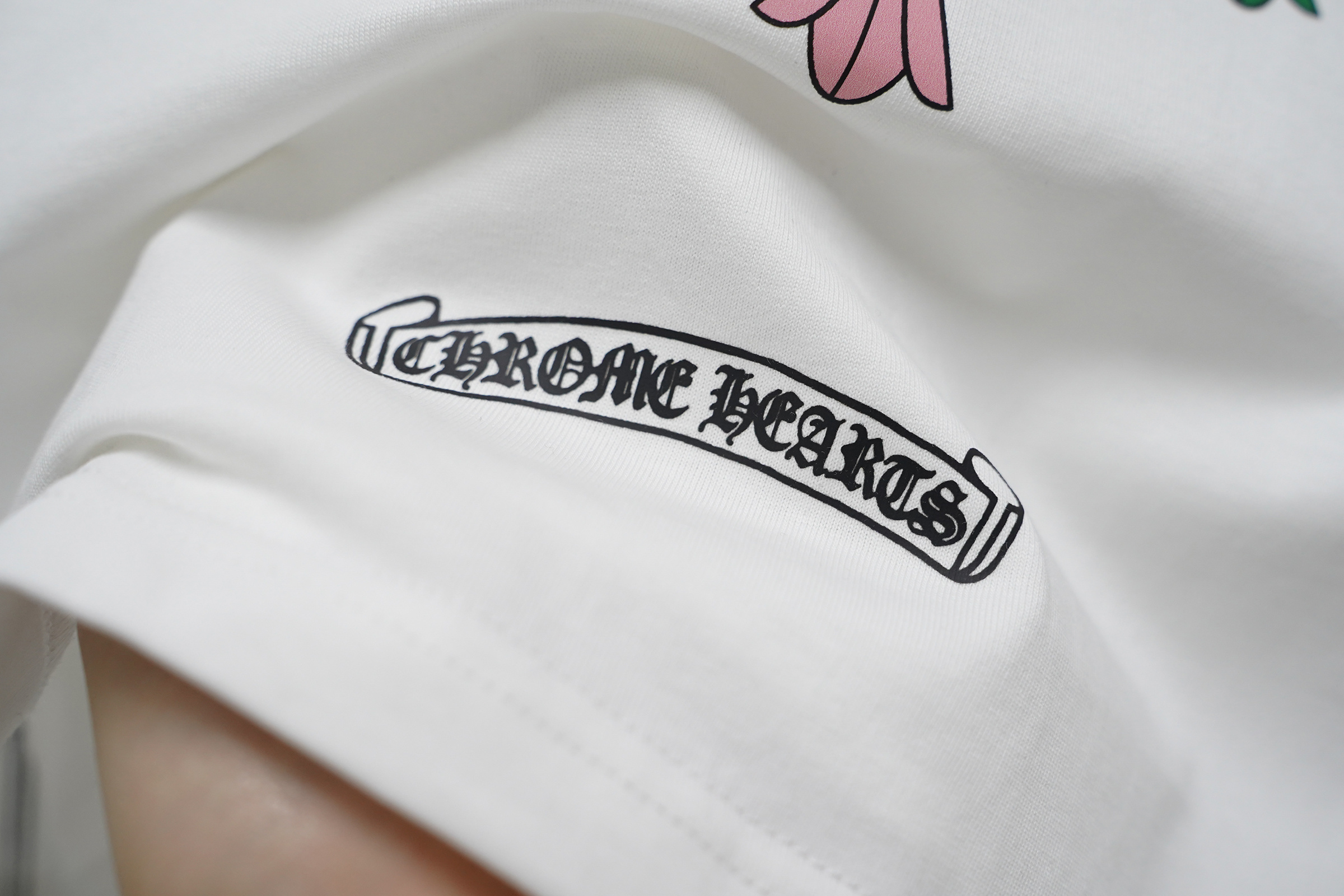Chrome Hearts T-Shirt 2202 Black White P130
