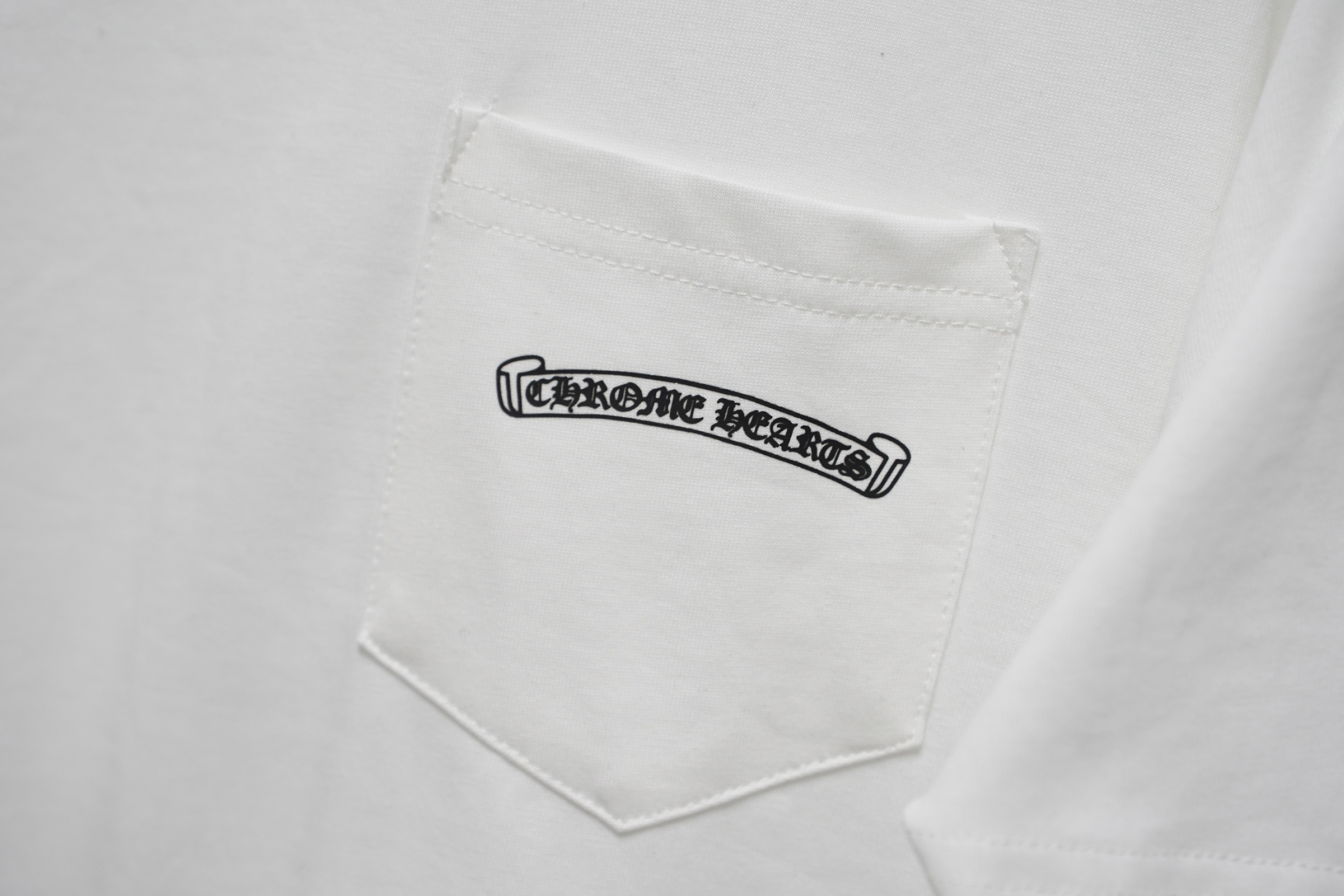 Chrome Hearts T-Shirt 2202 Black White P130