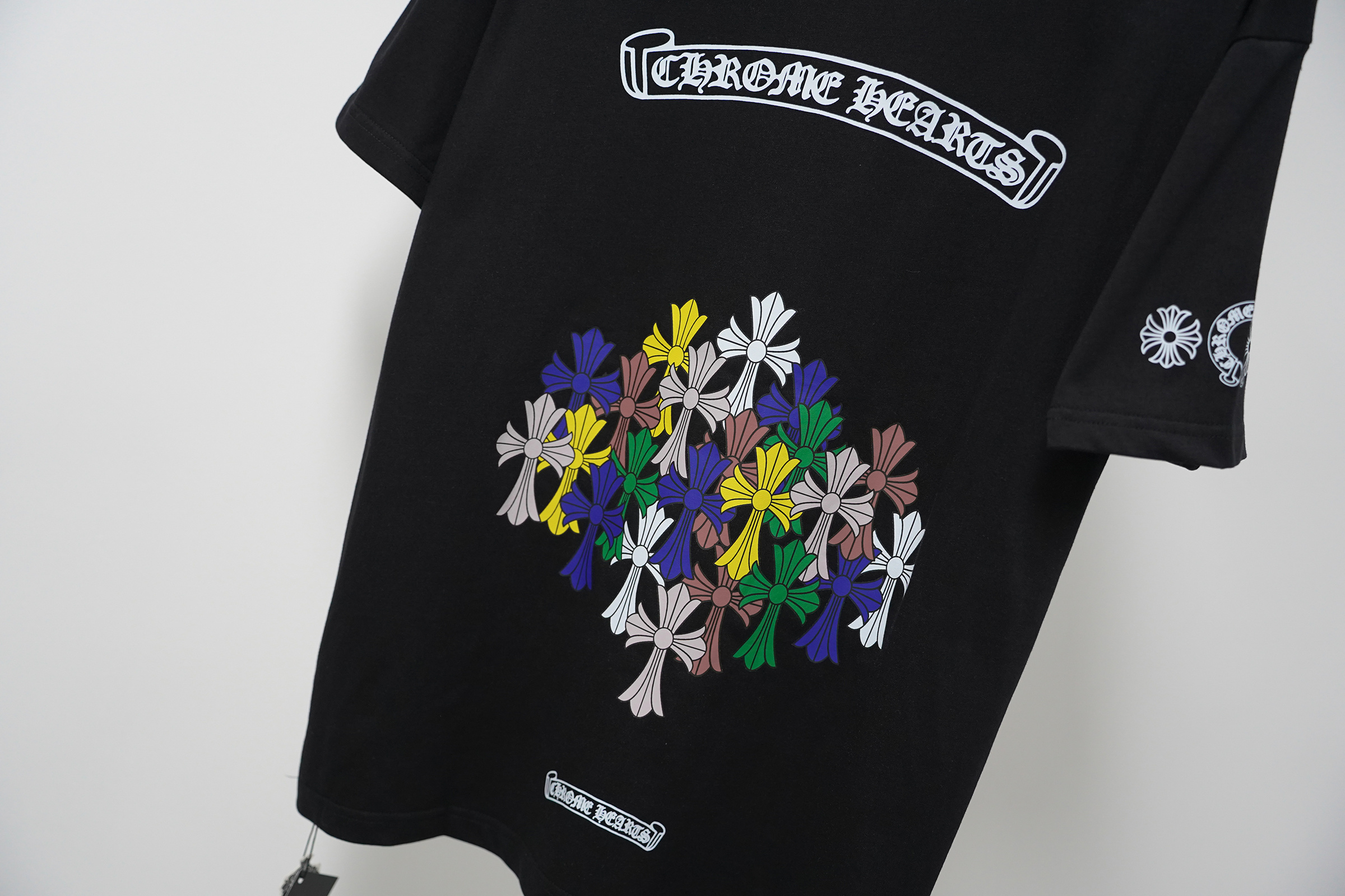 Chrome Hearts T-Shirt 2202 Black White P130