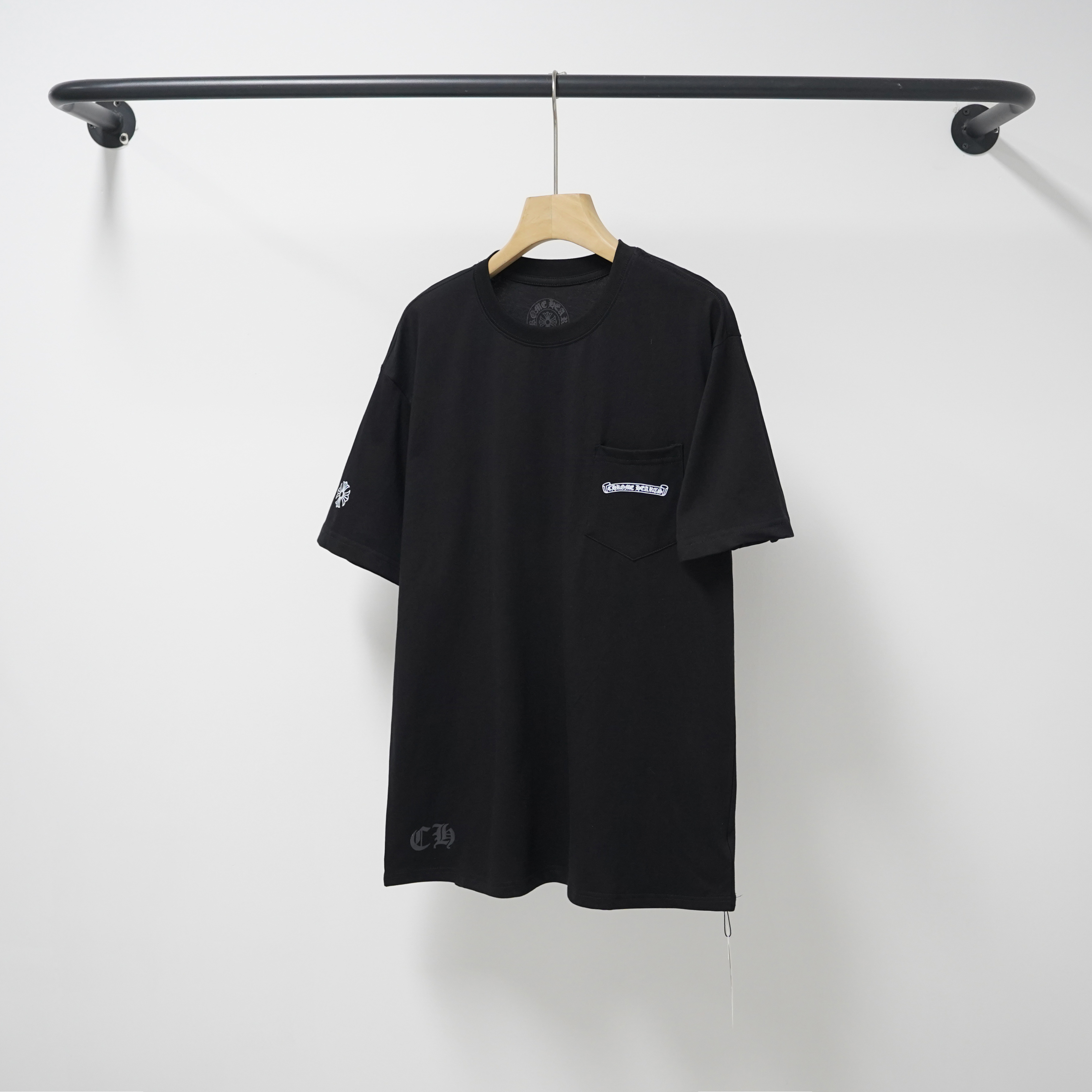 Chrome Hearts T-Shirt 2202 Black White P130