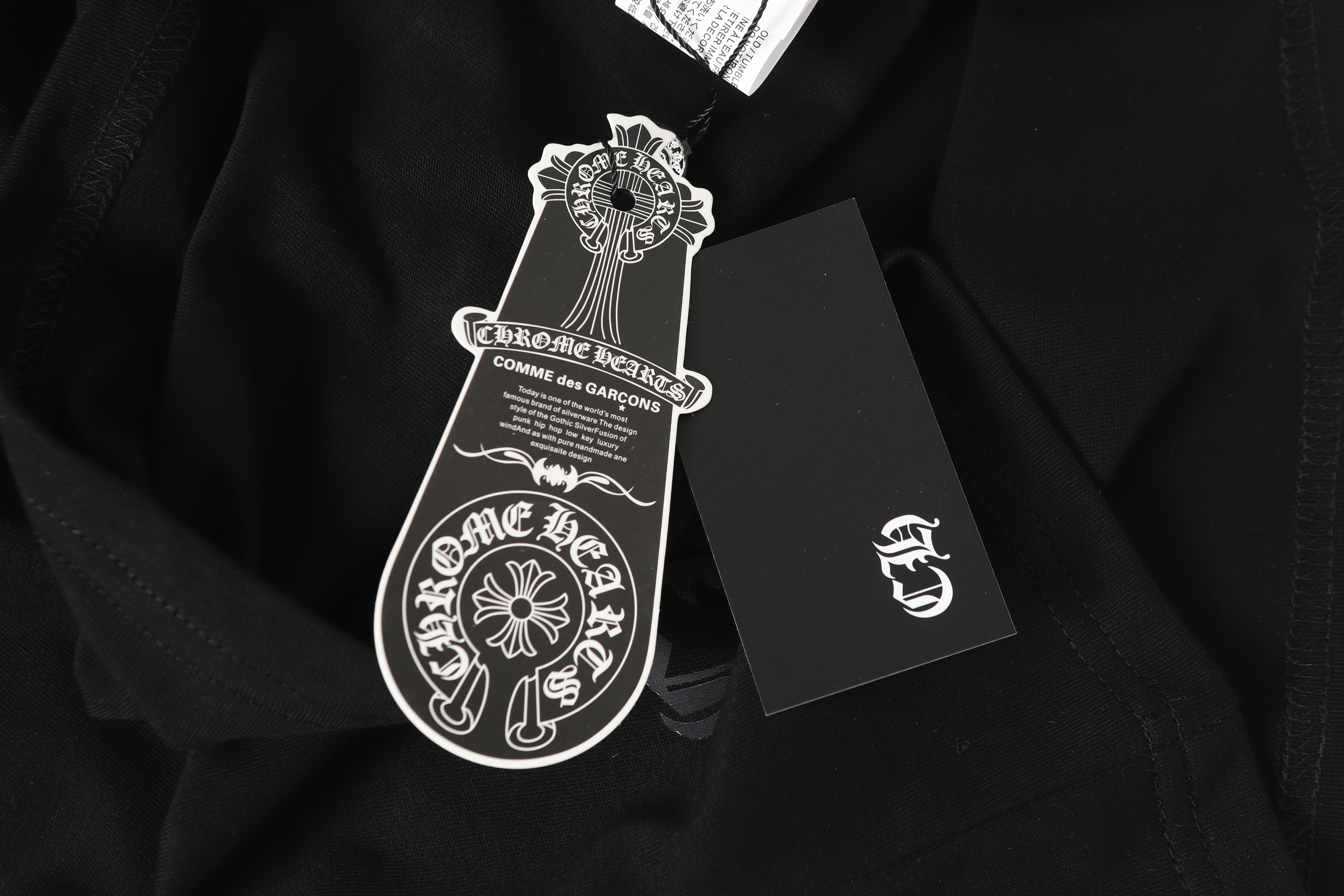 Chrome Hearts T-Shirt 2202 Black White P130