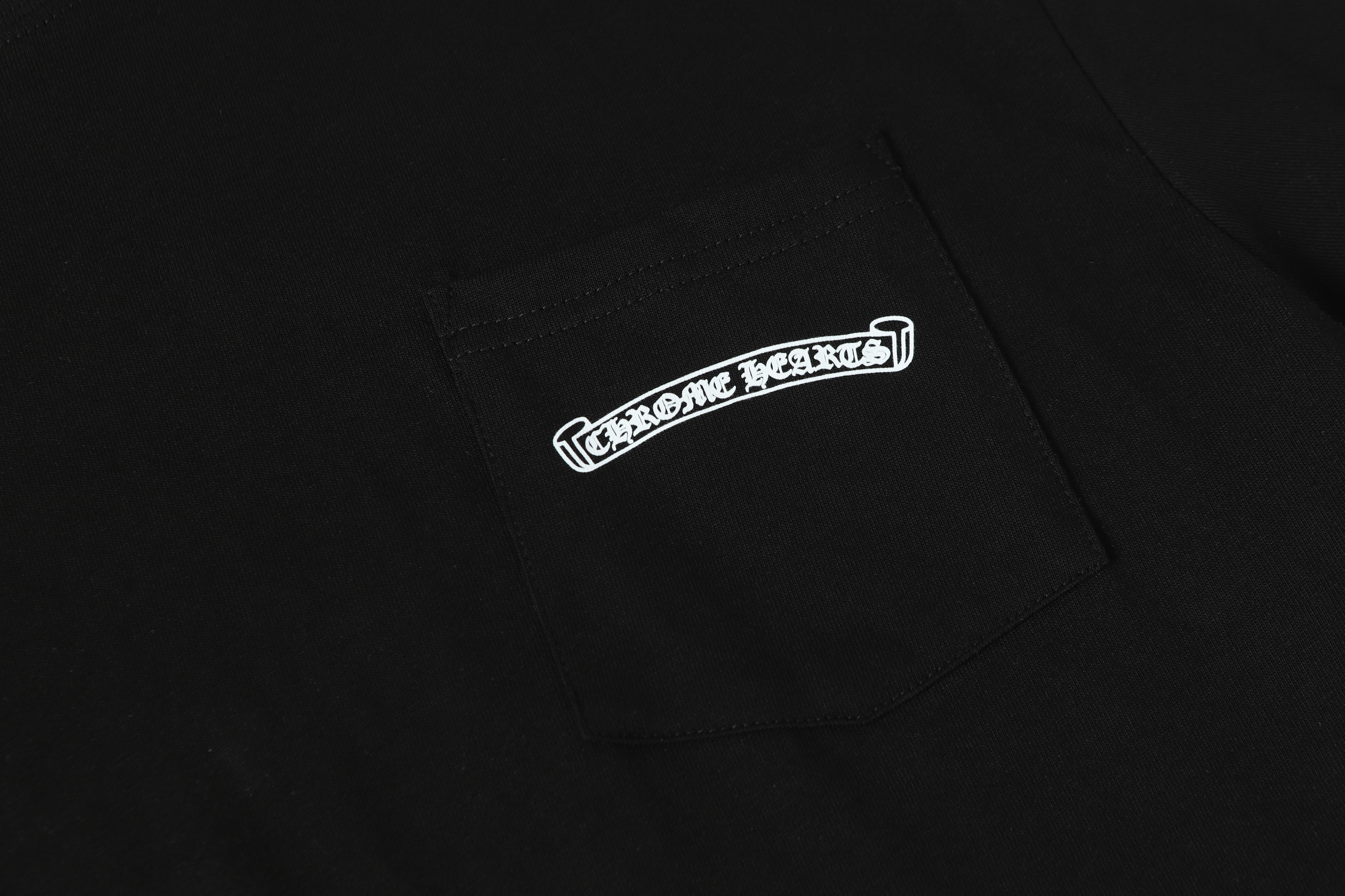 Chrome Hearts T-Shirt 2202 Black White P130