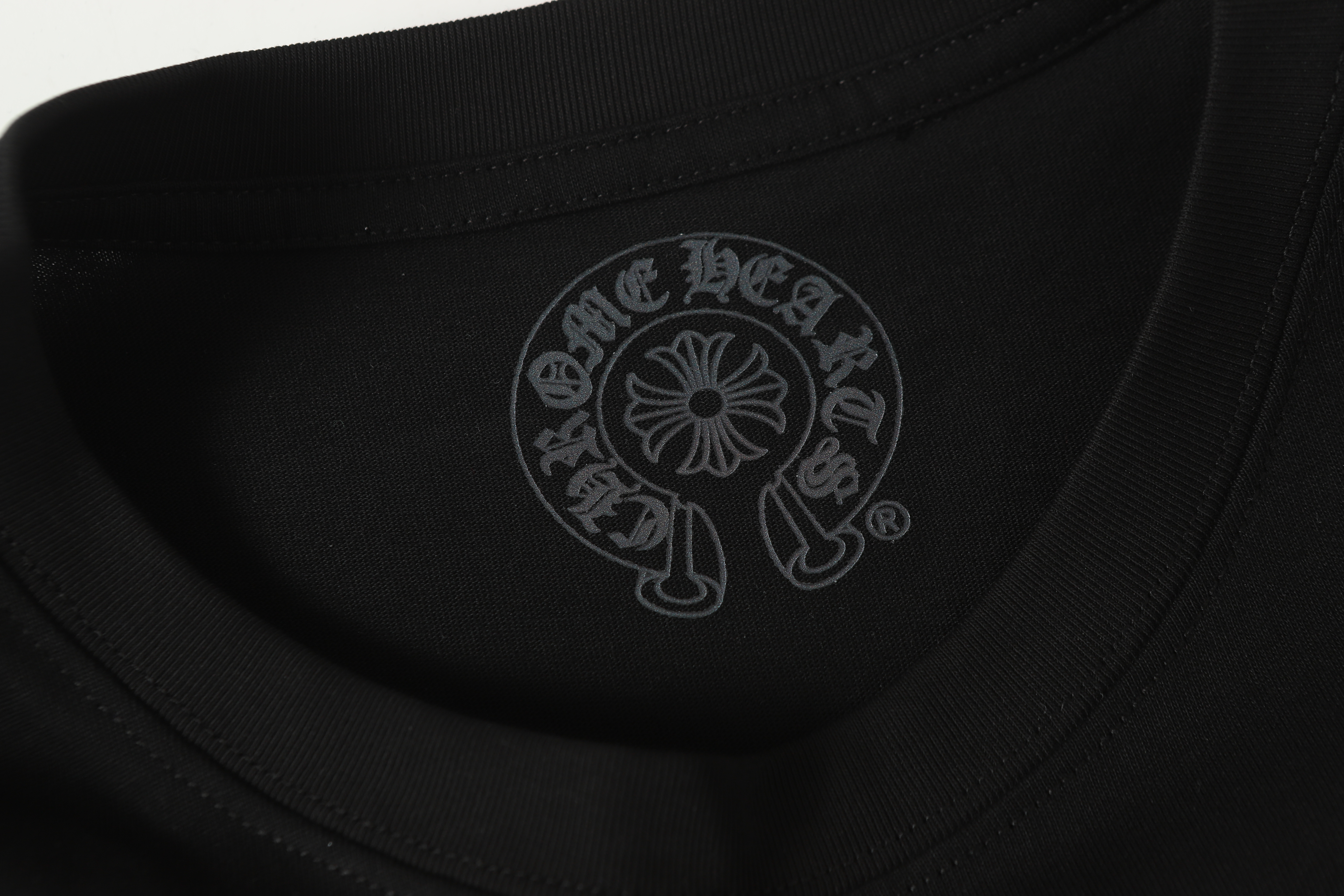 Chrome Hearts T-Shirt 2202 Black White P130