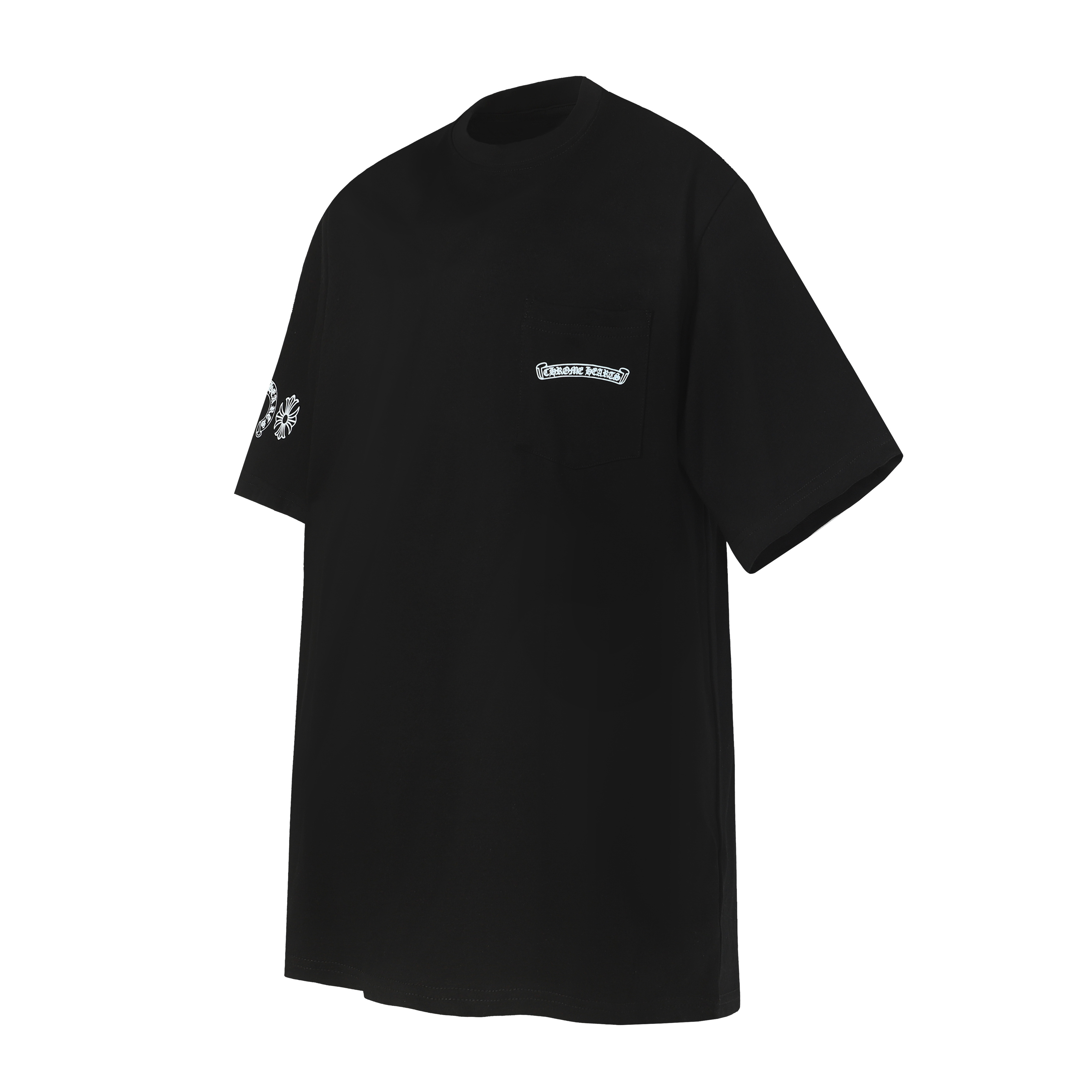 Chrome Hearts T-Shirt 2202 Black White P130