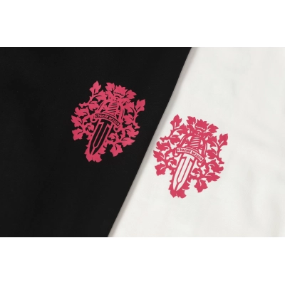Chrome Hearts T-Shirt 2204 Black White P130 02