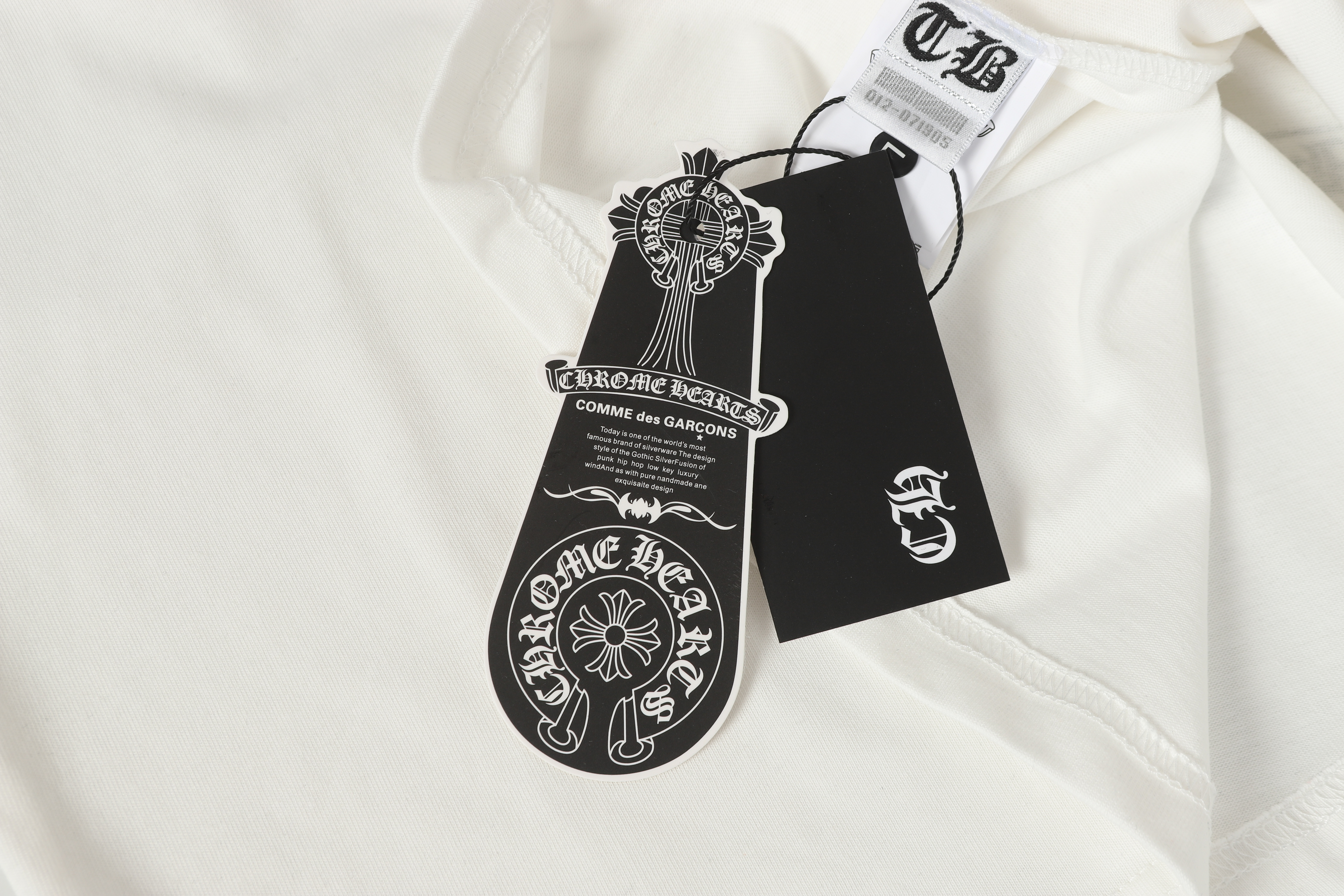 Chrome Hearts T-Shirt 2204 Black White P130