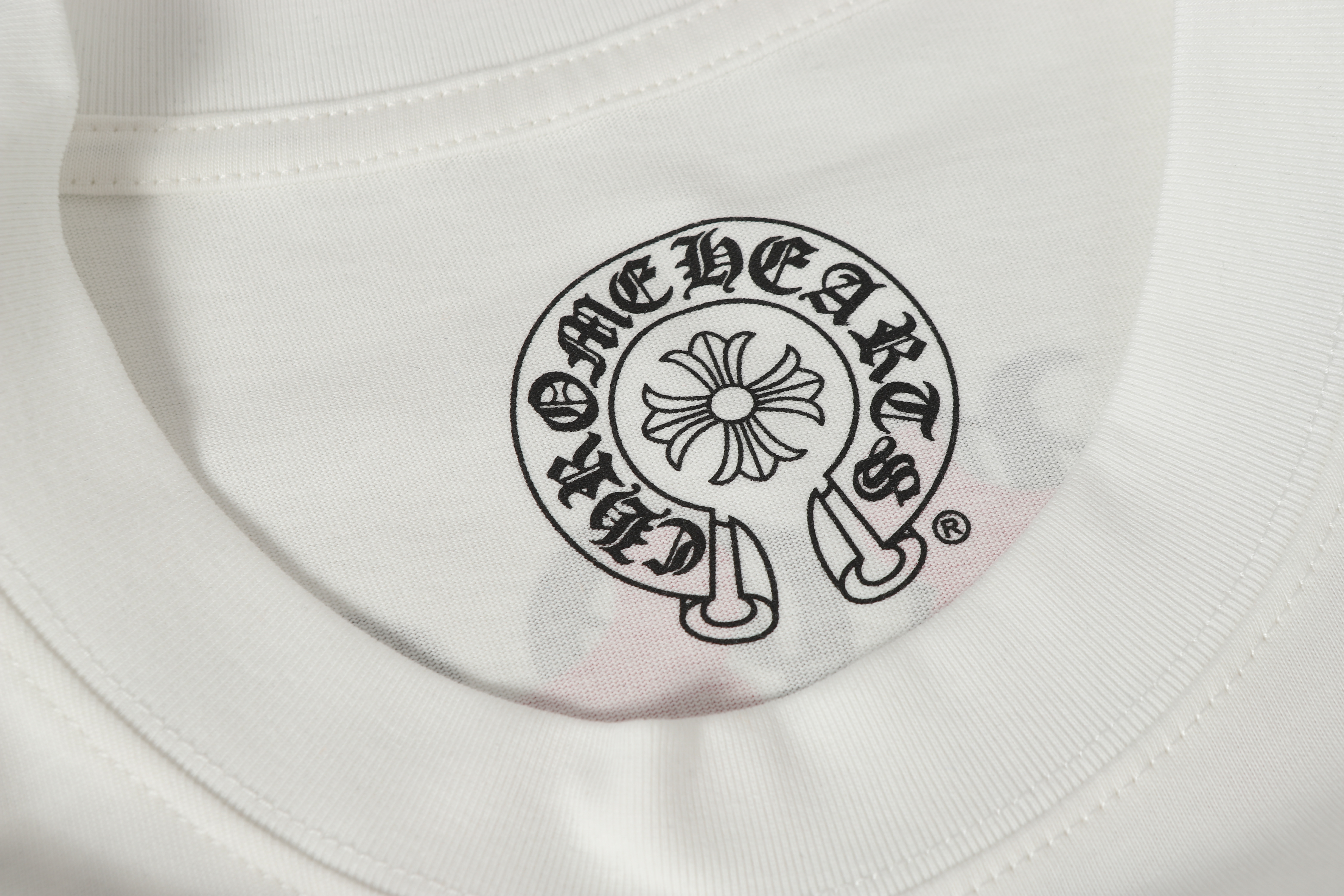 Chrome Hearts T-Shirt 2204 Black White P130