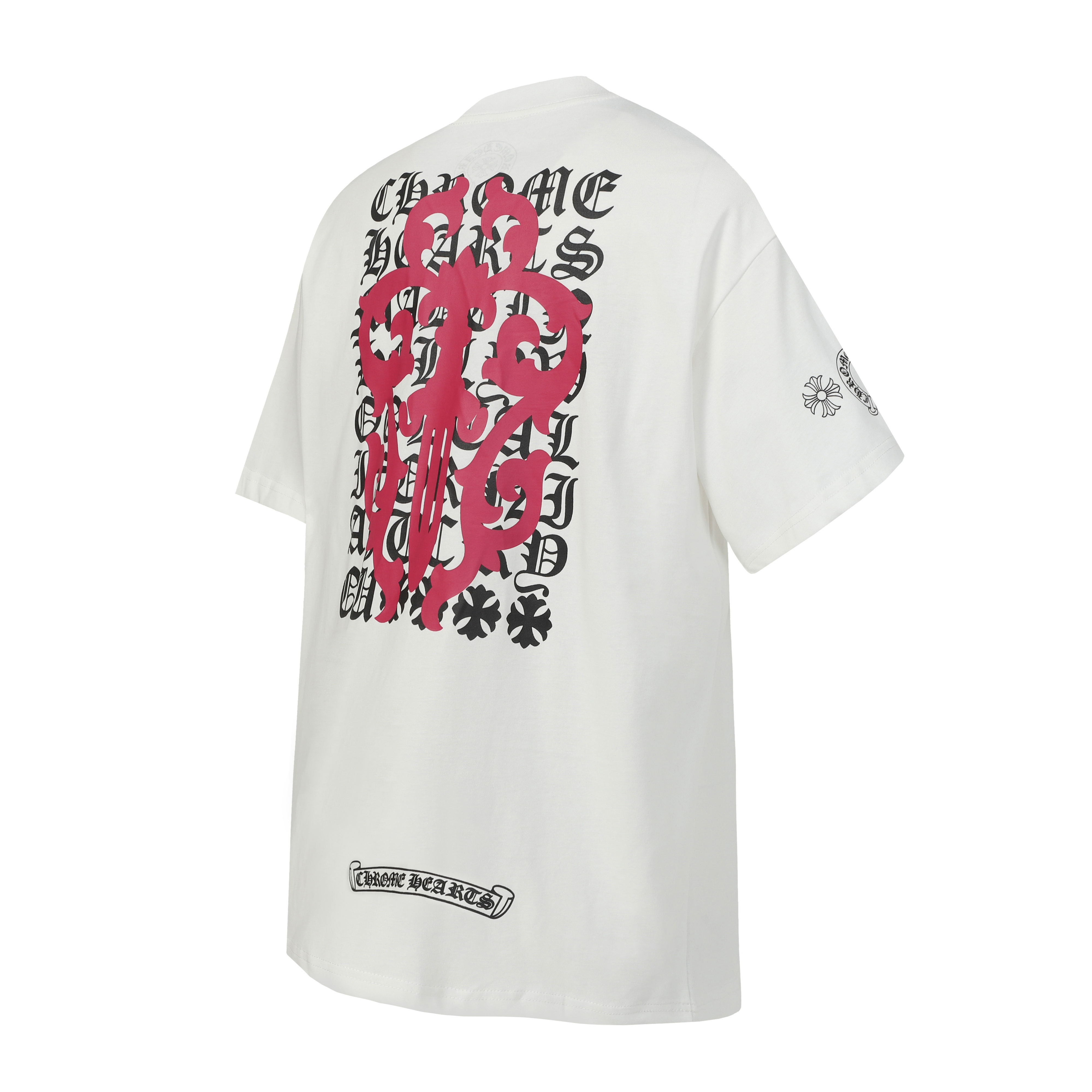 Chrome Hearts T-Shirt 2204 Black White P130