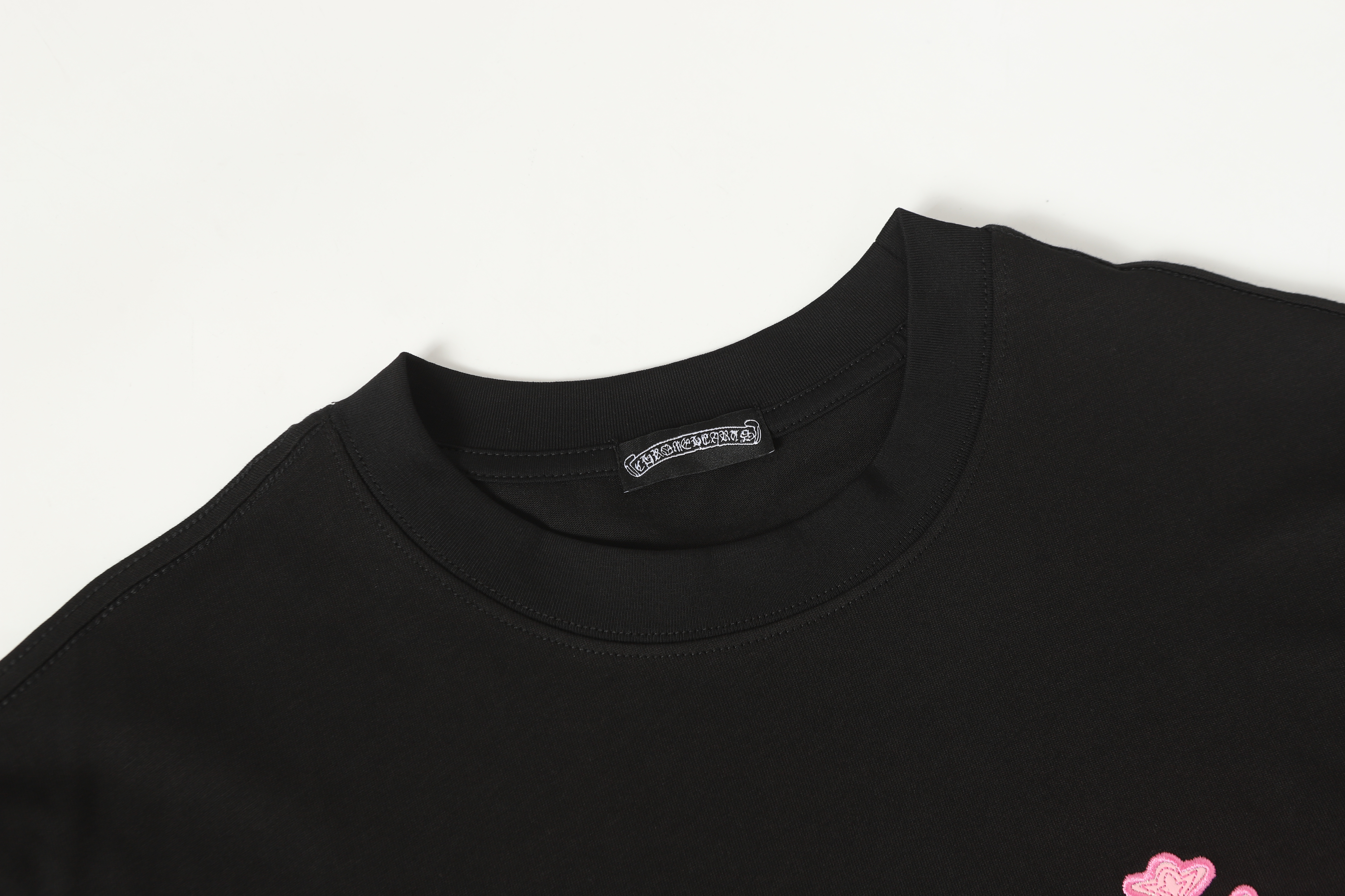 Chrome Hearts T-Shirt 2207 Black White Pink P130