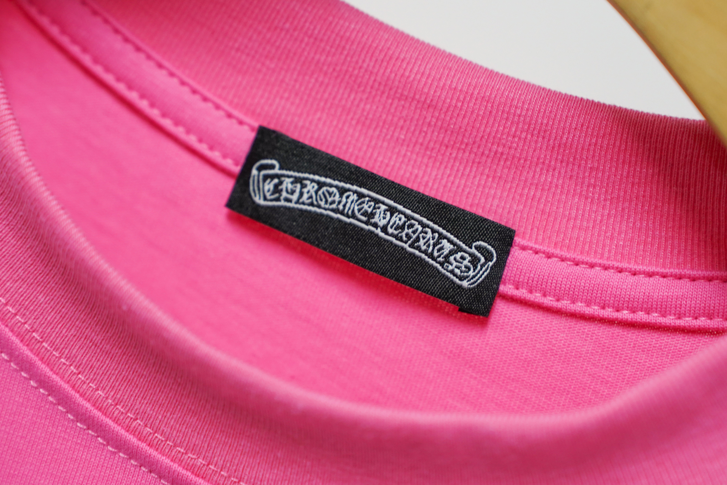 Chrome Hearts T-Shirt 2207 Black White Pink P130