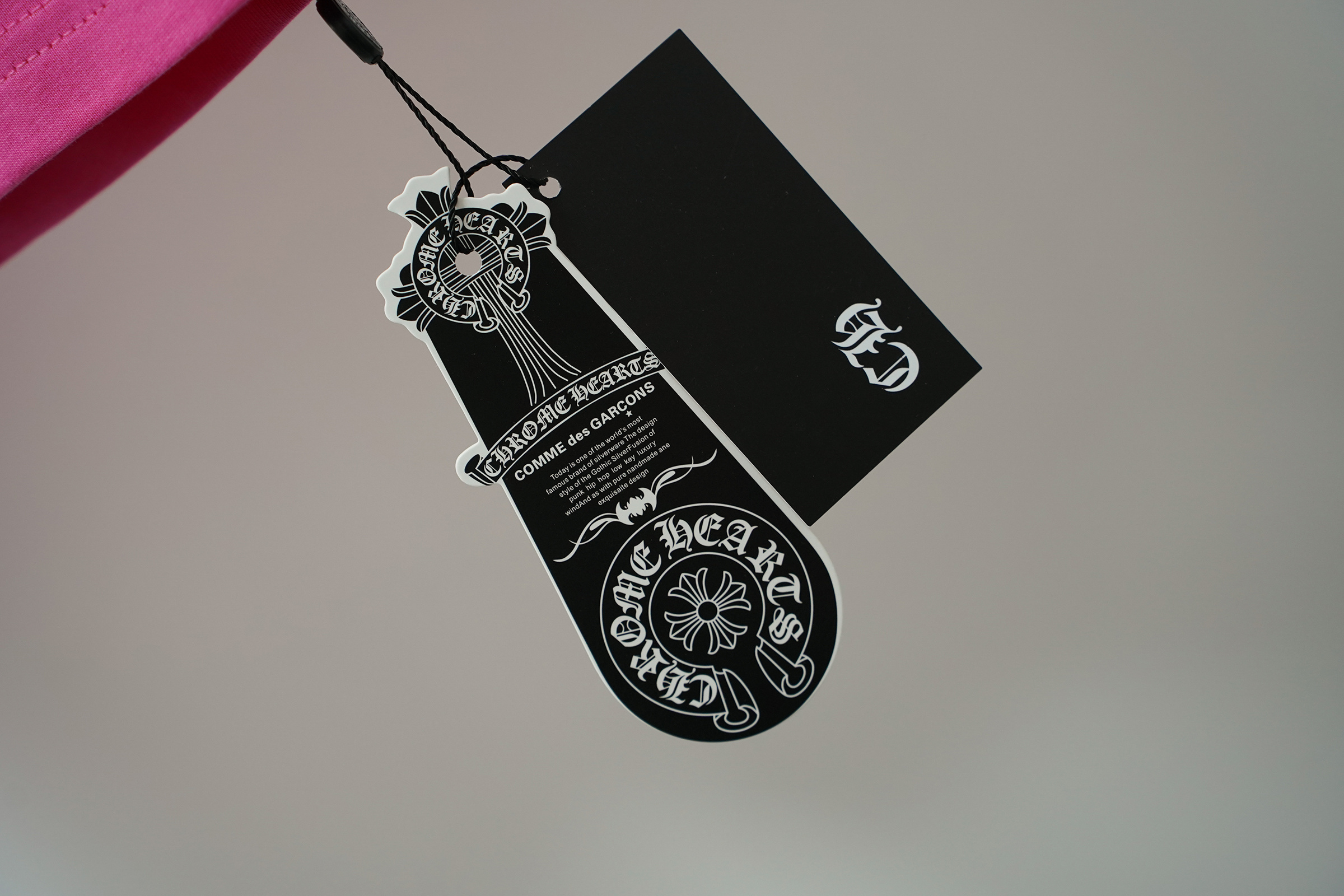 Chrome Hearts T-Shirt 2207 Black White Pink P130
