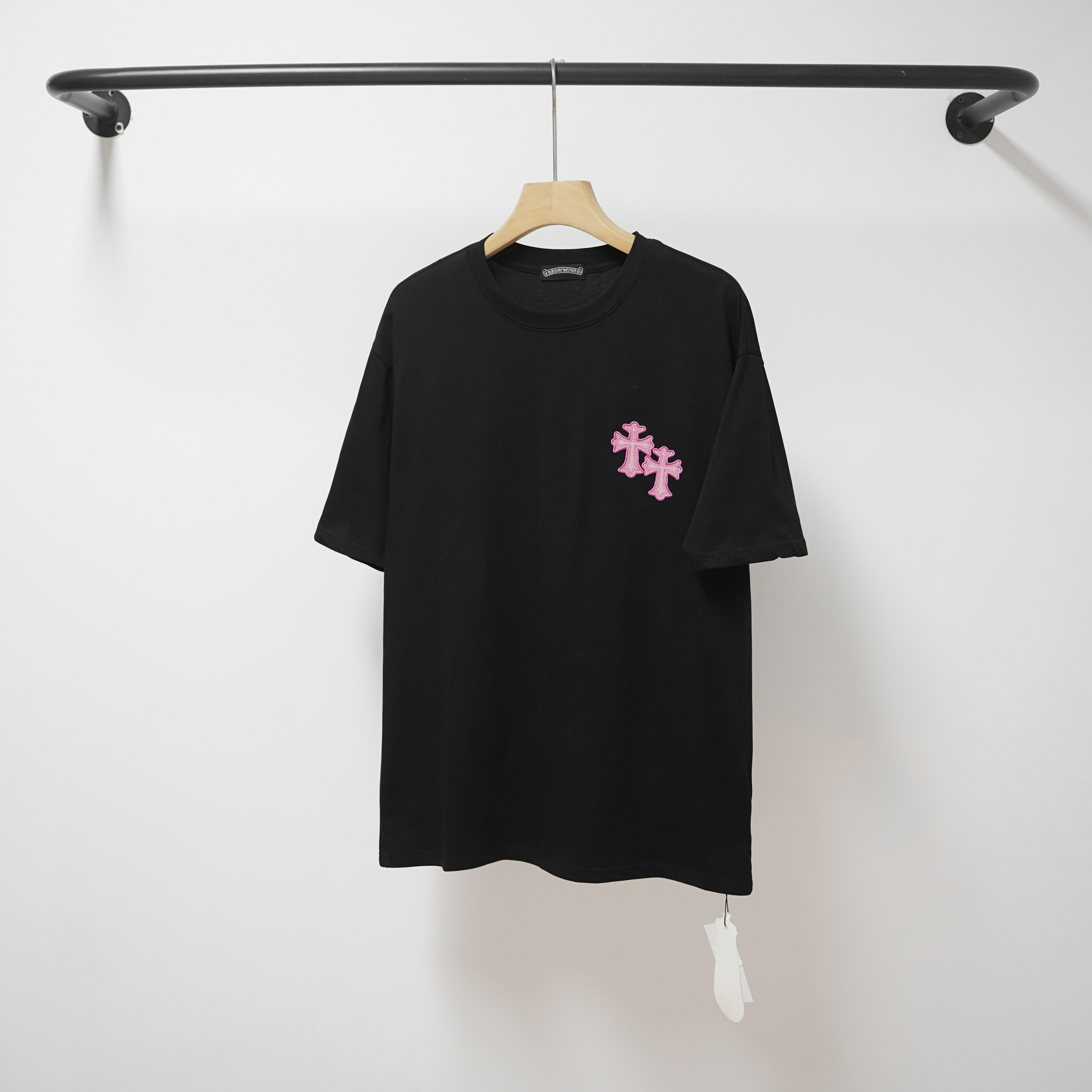 Chrome Hearts T-Shirt 2207 Black White Pink P130