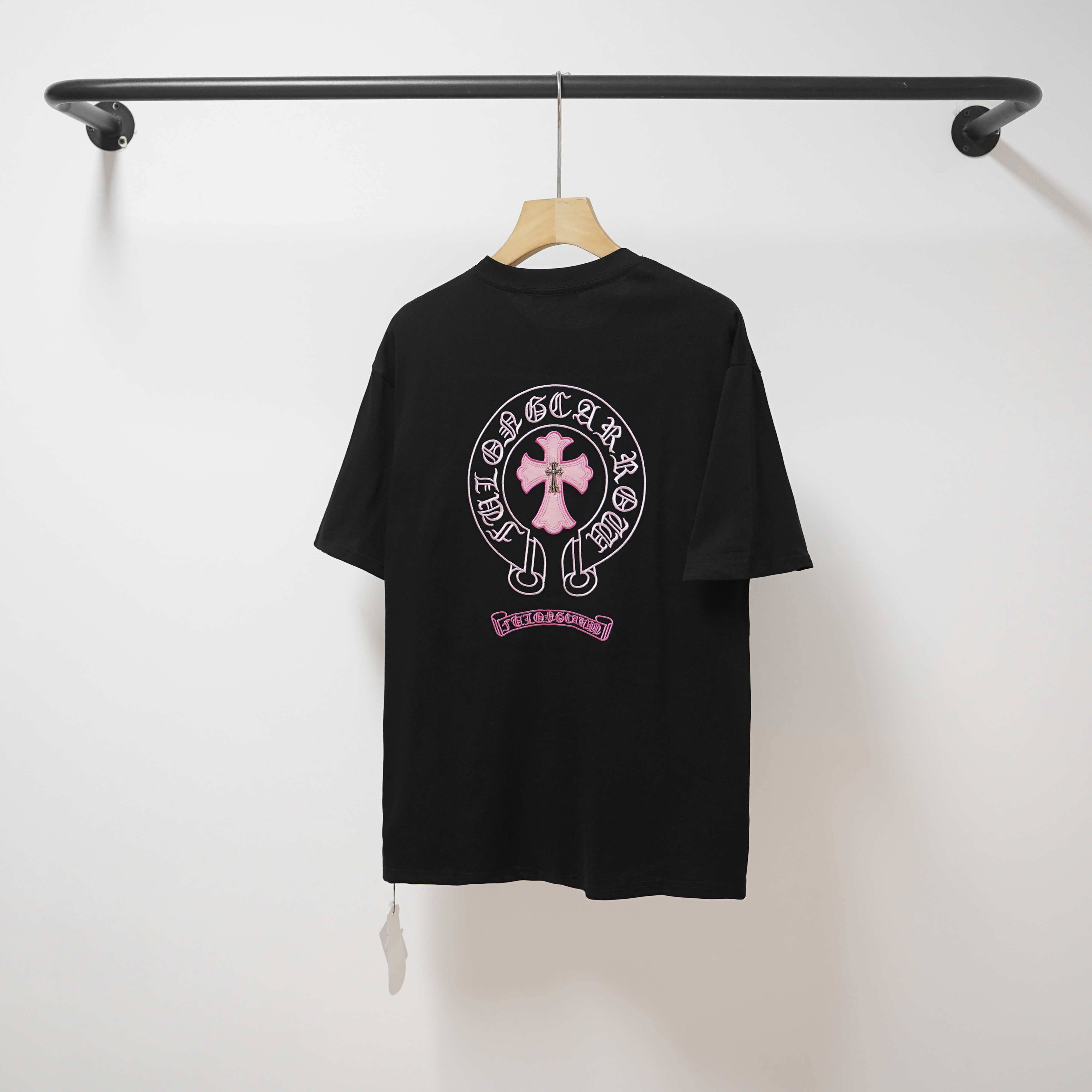 Chrome Hearts T-Shirt 2207 Black White Pink P130