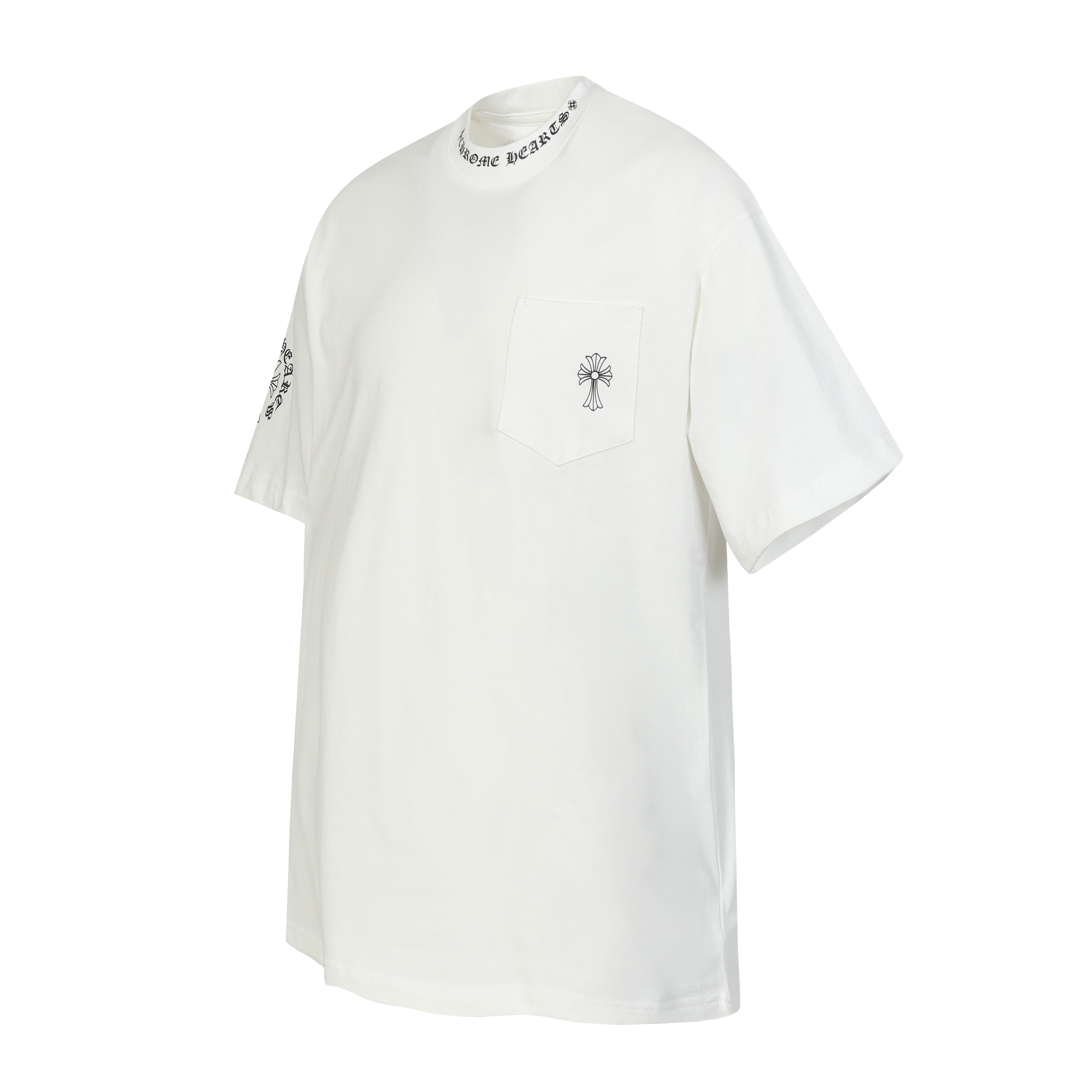 Chrome Hearts T-Shirt 2208 Black White P130