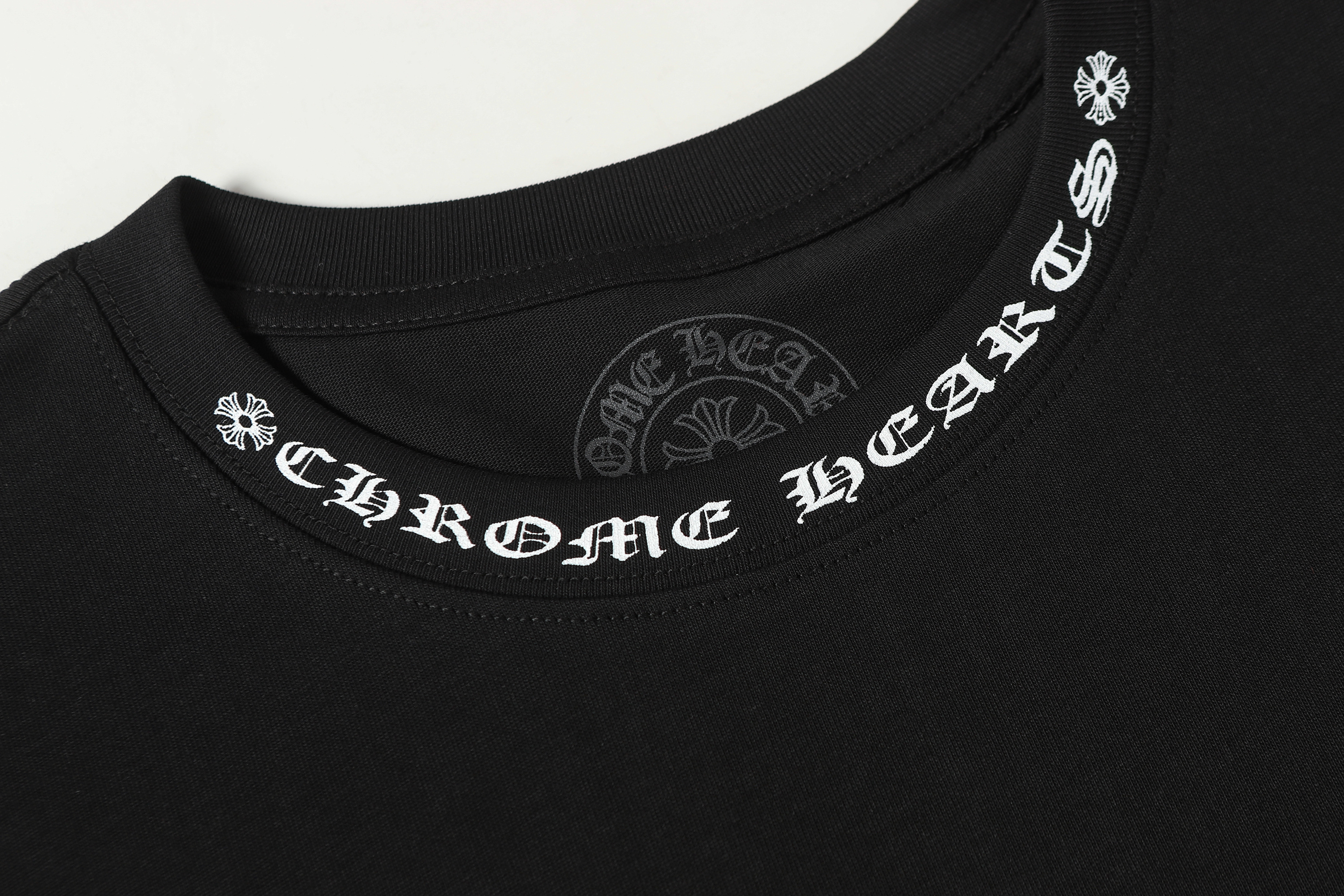 Chrome Hearts T-Shirt 2208 Black White P130