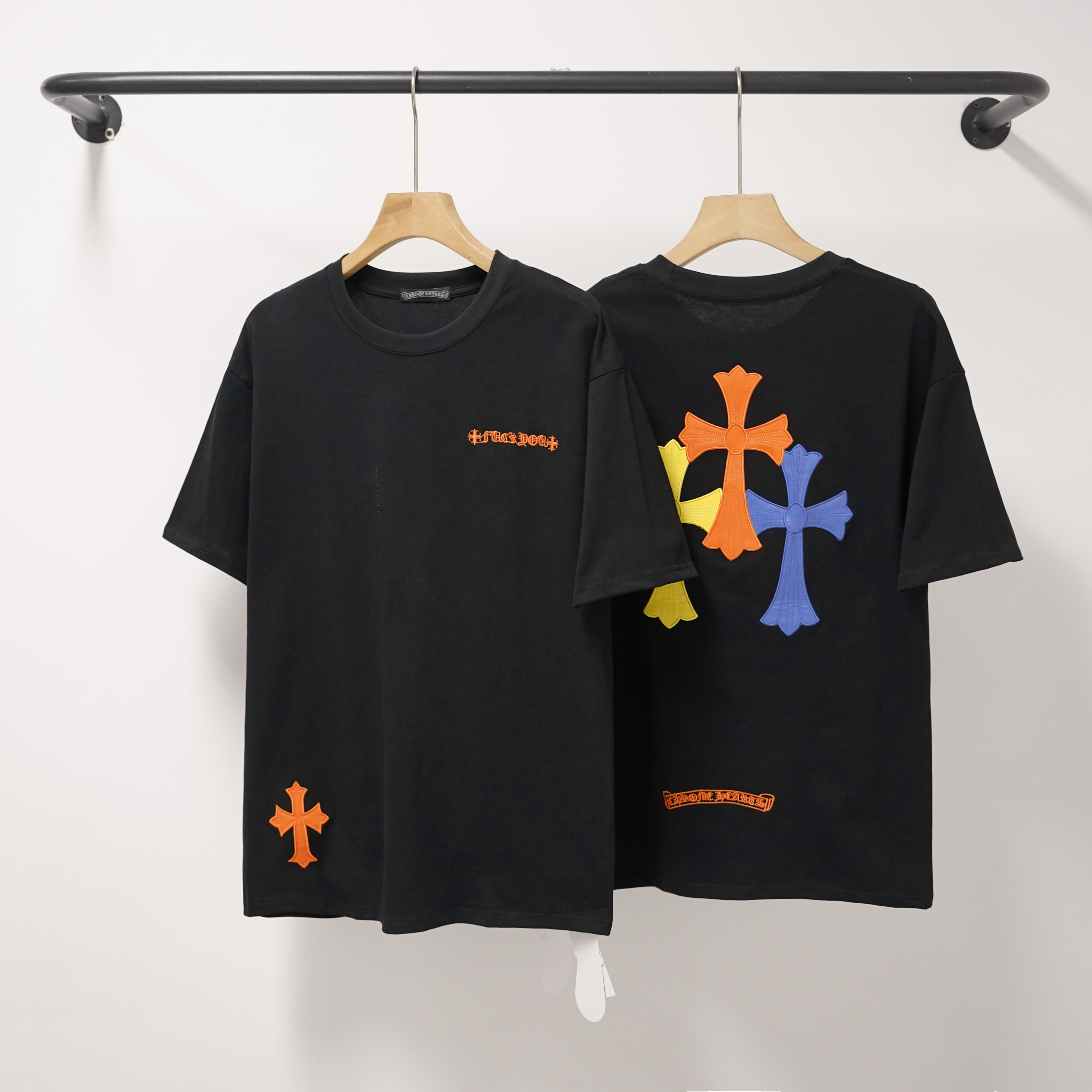 Chrome Hearts T-Shirt 2209 Black White P130