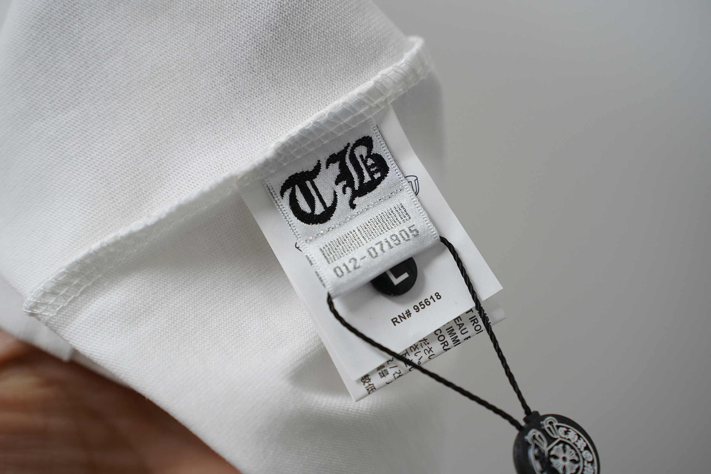 Chrome Hearts T-Shirt 2209 Black White P130