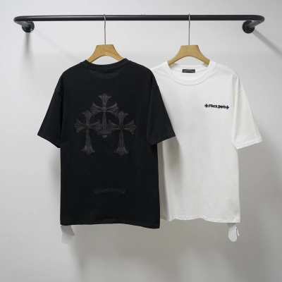 Chrome Hearts T-Shirt 2210 Black White P130 02